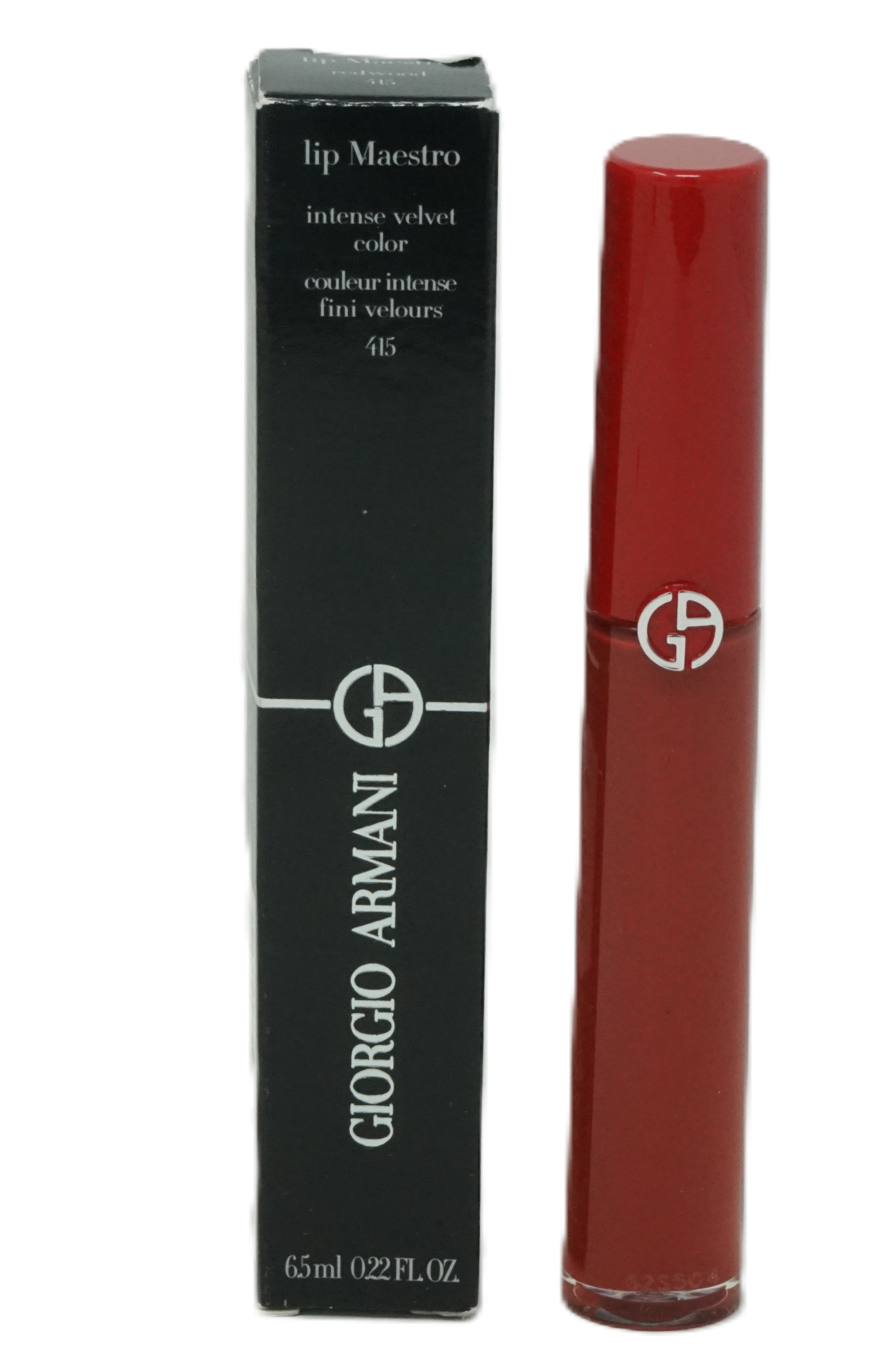 Giorgio Armani lip maestro intense velvet color 6,5 ml redwood 415