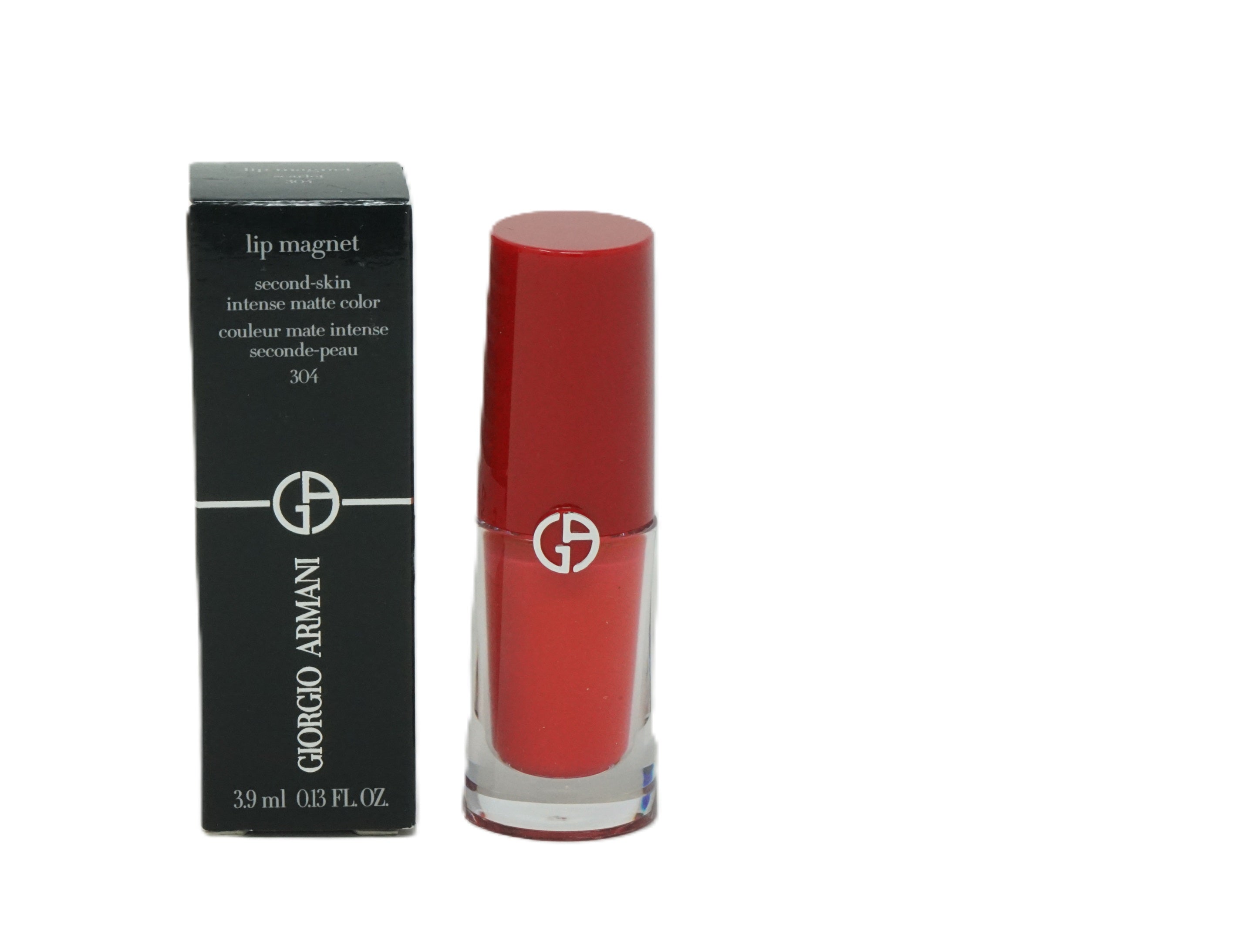 Giorgio Armani lip magnet intense matte lipcolor 3,9 ml scarlet 304