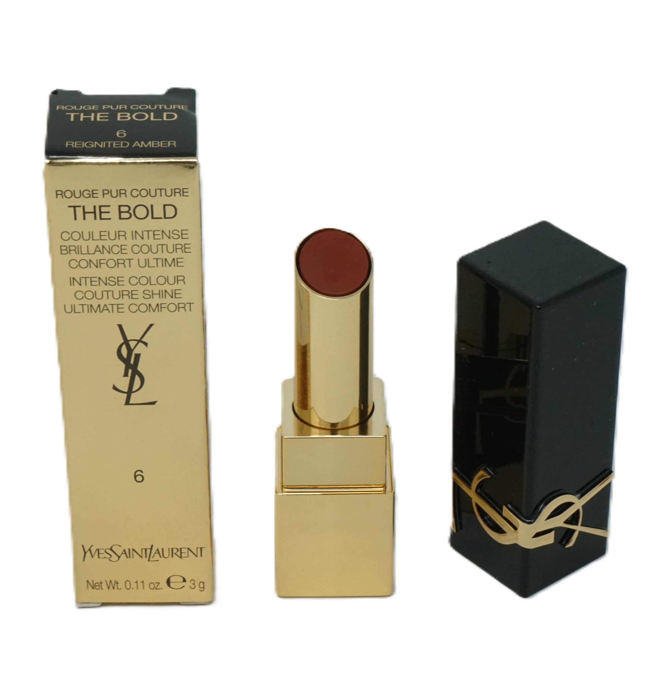 Yves Saint Laurent The Bold 6 Intense Color Lipstick 3g