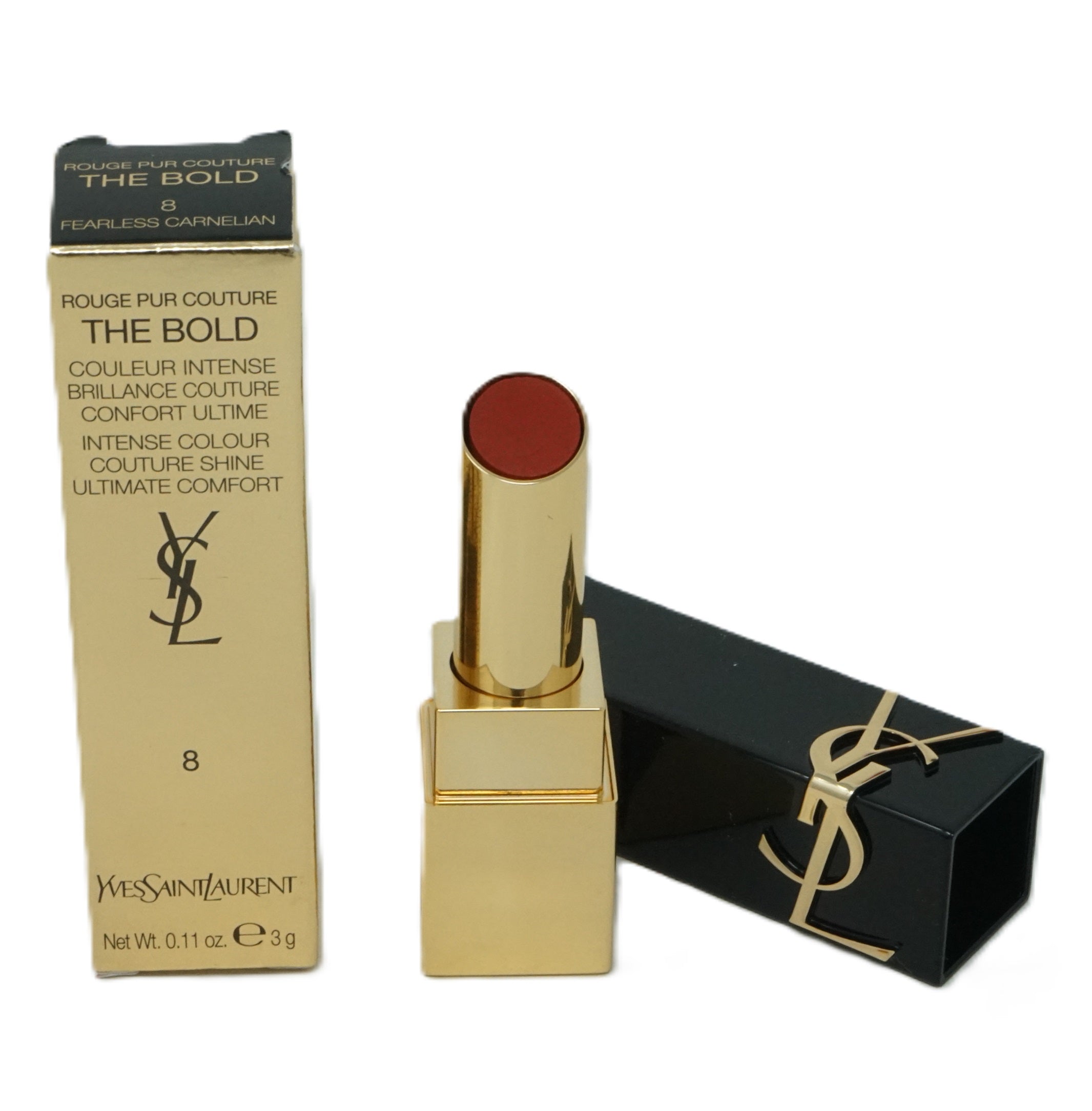 Yves Saint Laurent The Bold 8 Intense Color Lipstick 3g