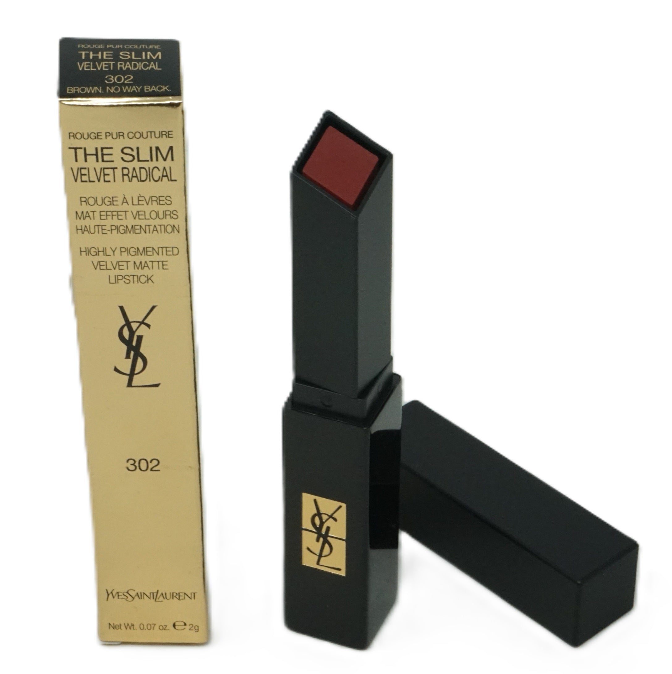 Yves Saint Laurent The Slim Velvet radical 302 lightweight lipstick 2g