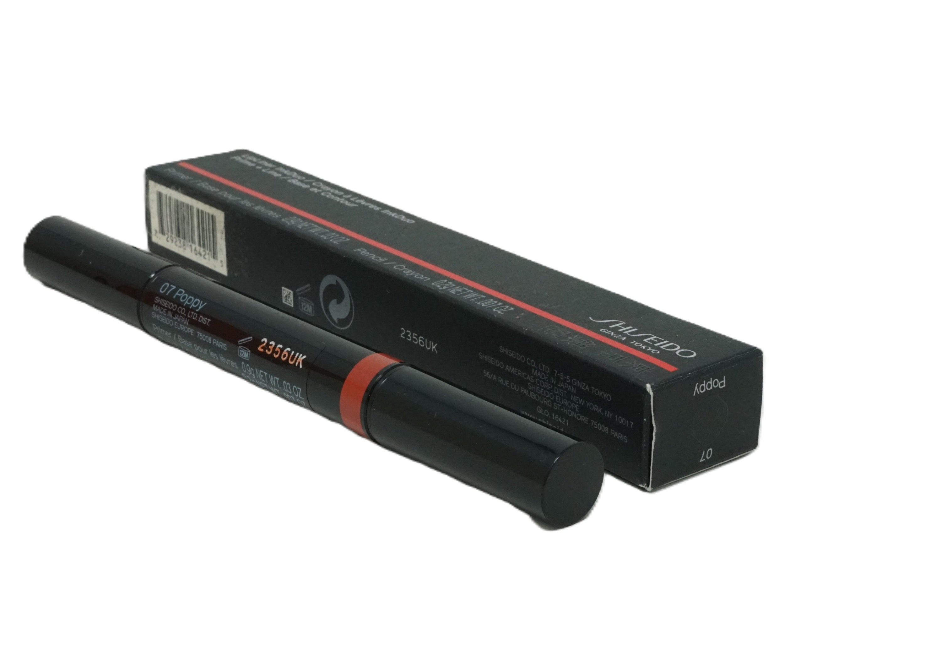 Shiseido Ginza Tokyo LipLiner InkDuo Primer+Line 0,9g Poppy 07