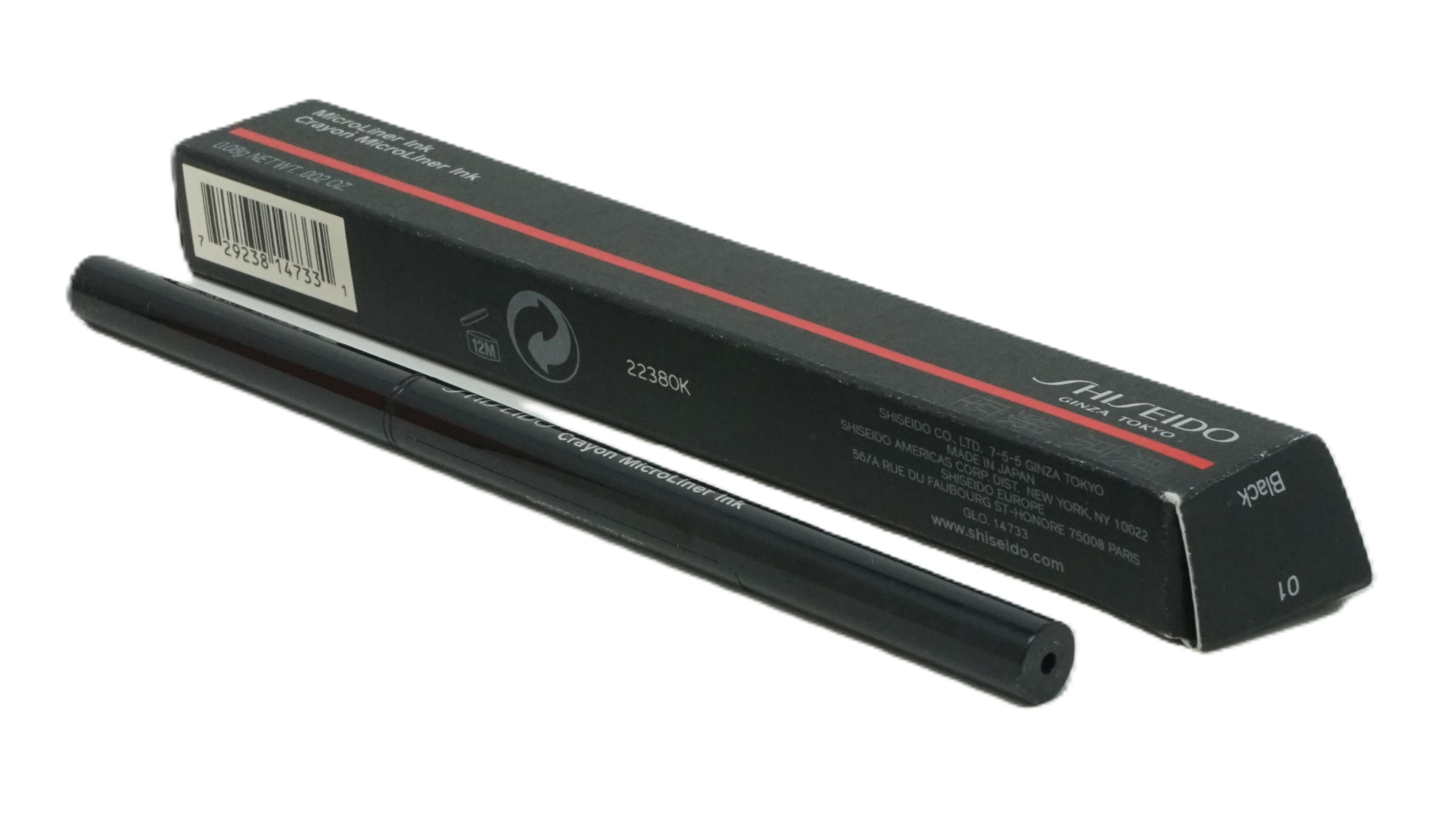 Shiseido Ginza Tokyo Micro Liner Ink Eyeliner 0,08g Black 01