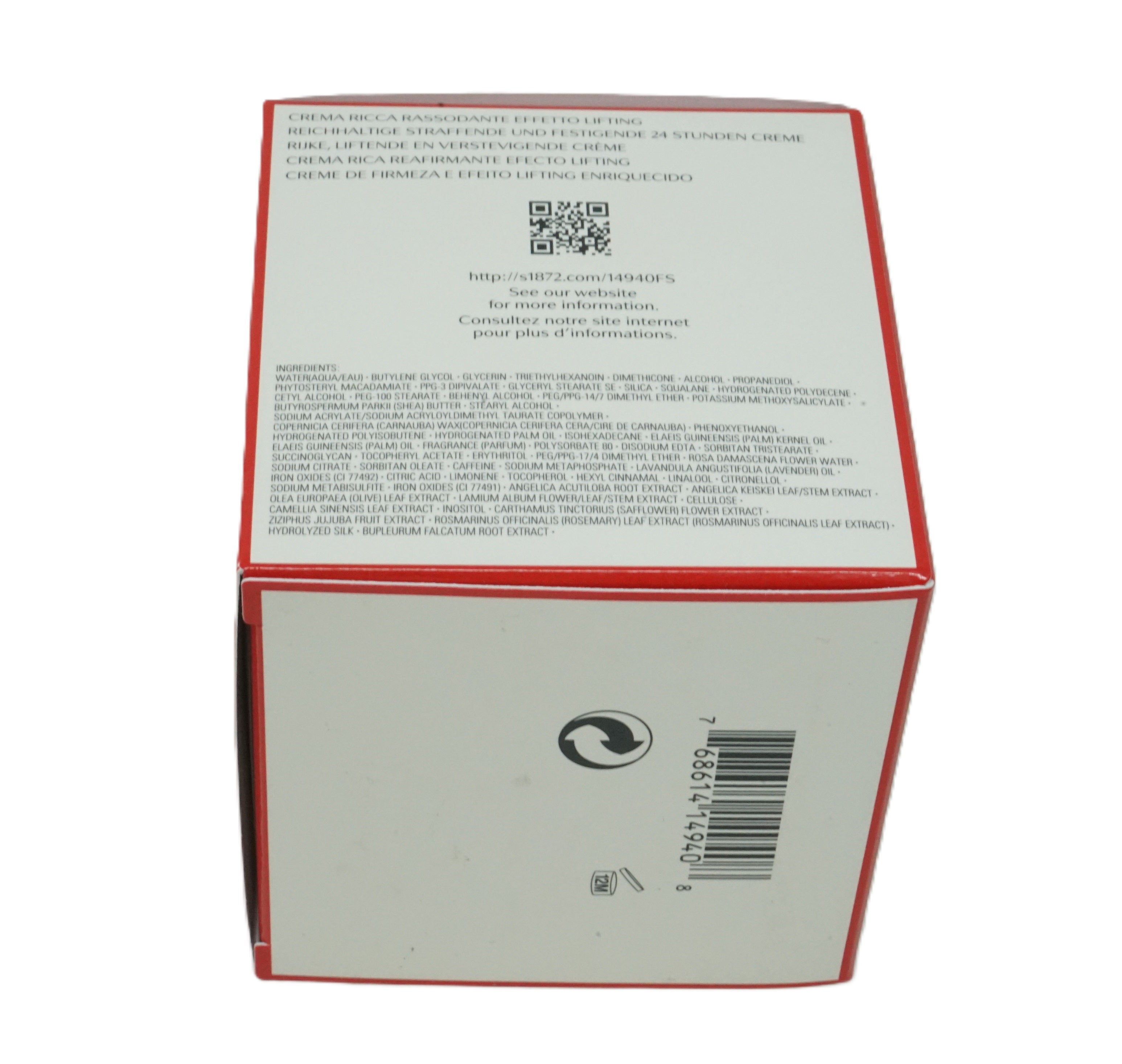 Shiseido Vital Perfection Firming cream enriched 50 ml