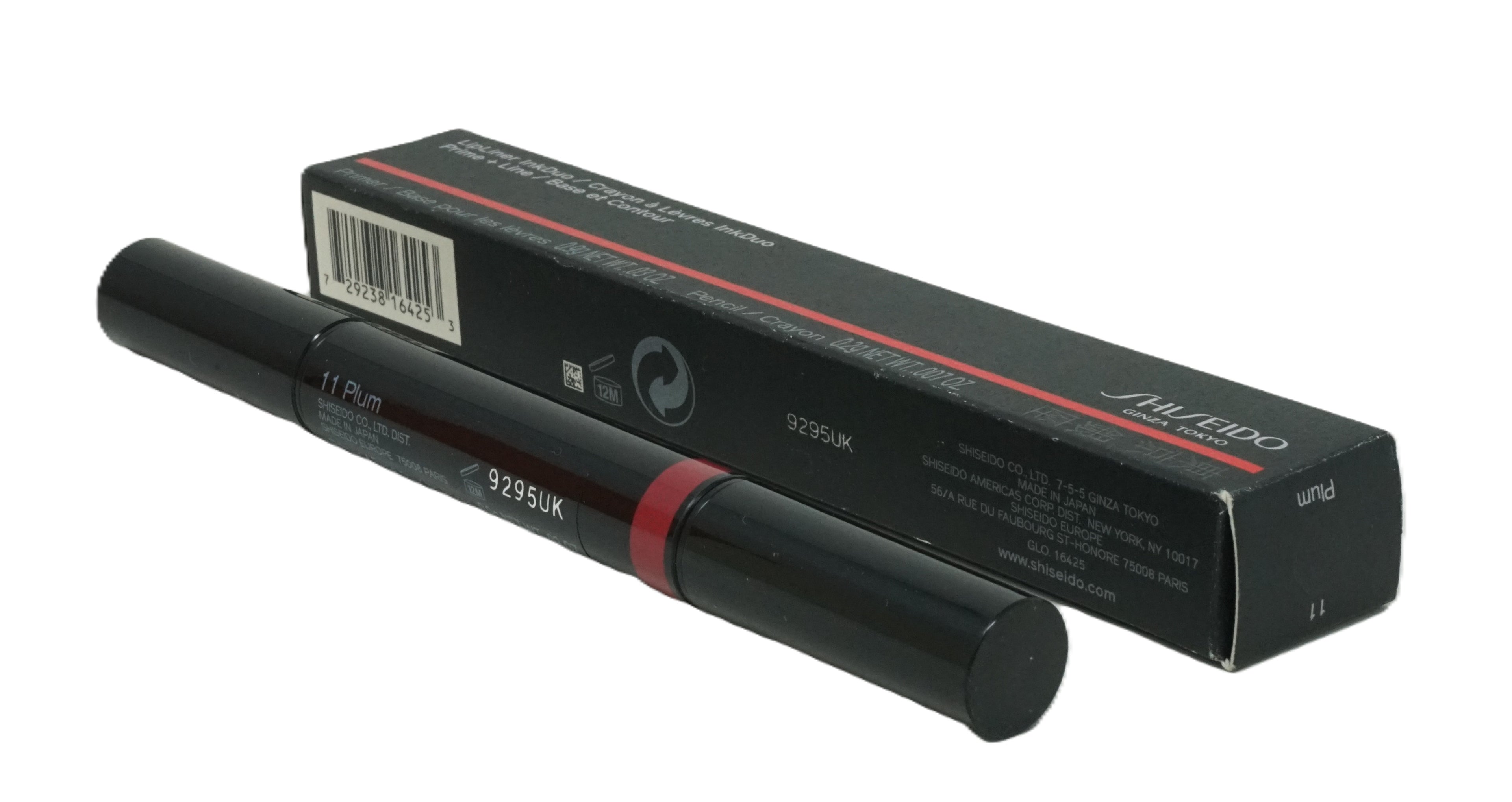 Shiseido Ginza Tokyo LipLiner InkDuo Primer+Line 0,9g Plum 11