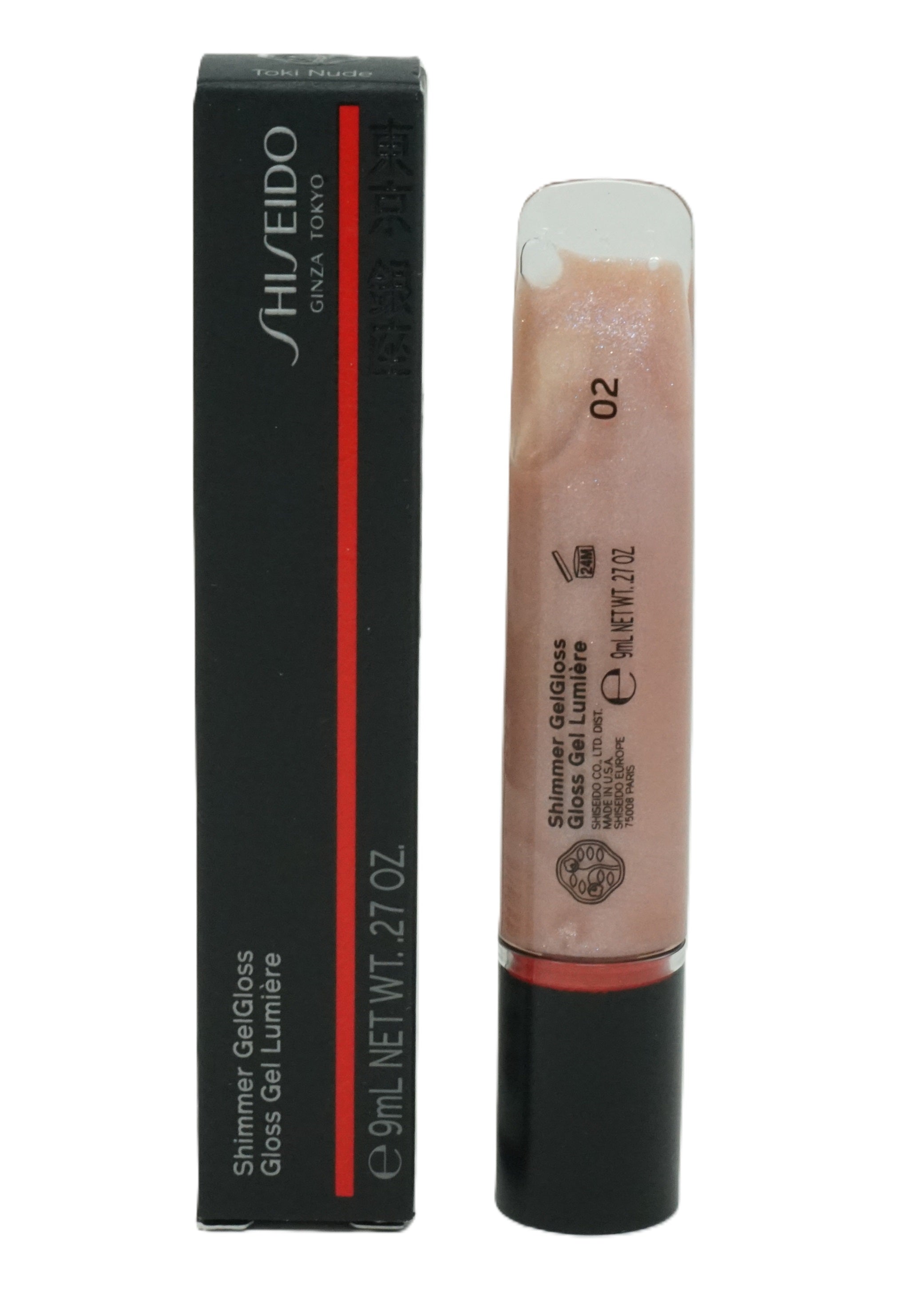 Shiseido Ginza Tokyo Shimmer Gel Gloss 9 ml 02 Toki Nude