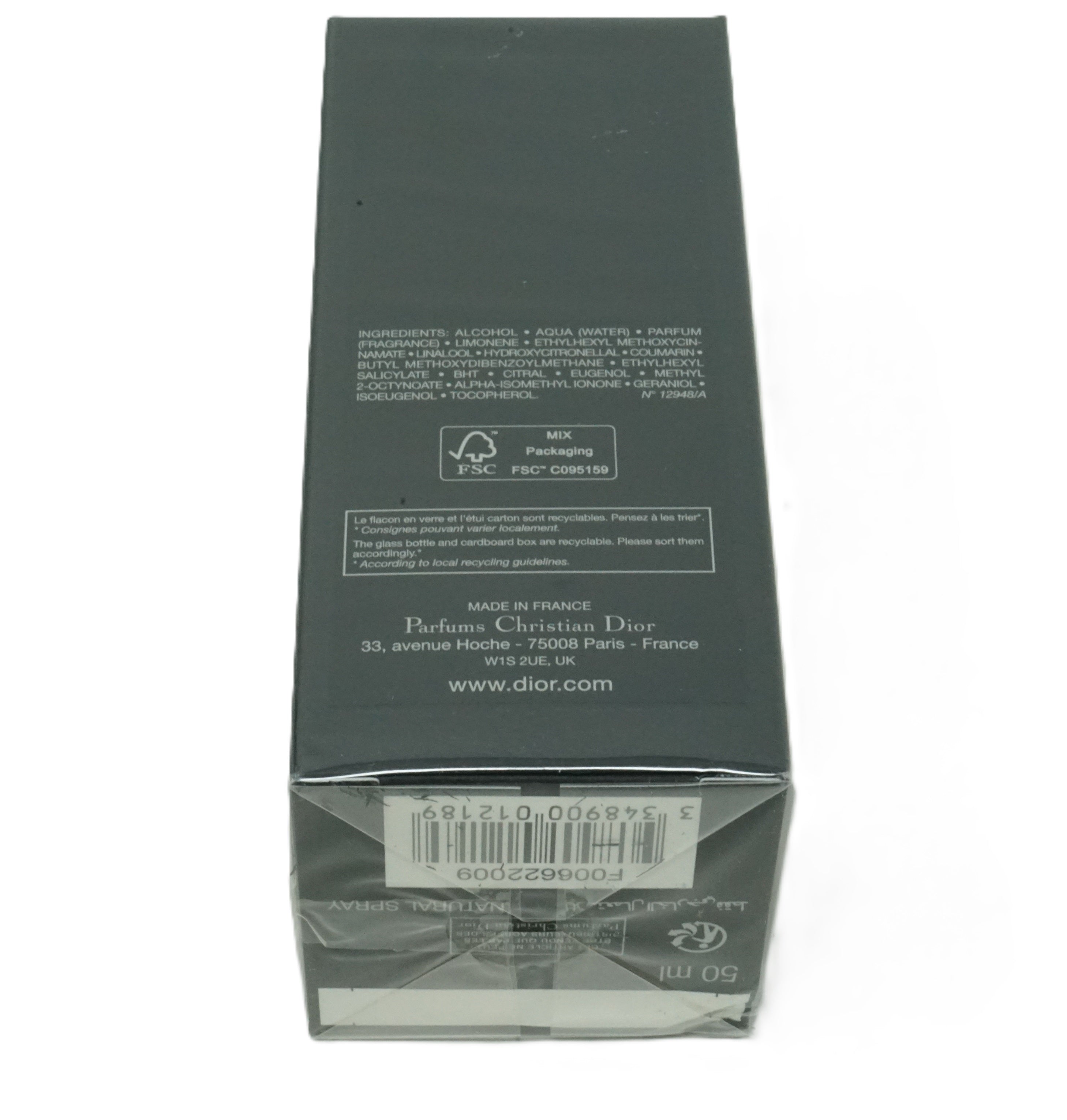 Dior Fahrenheit Eau de Toilette Spray 50 ml