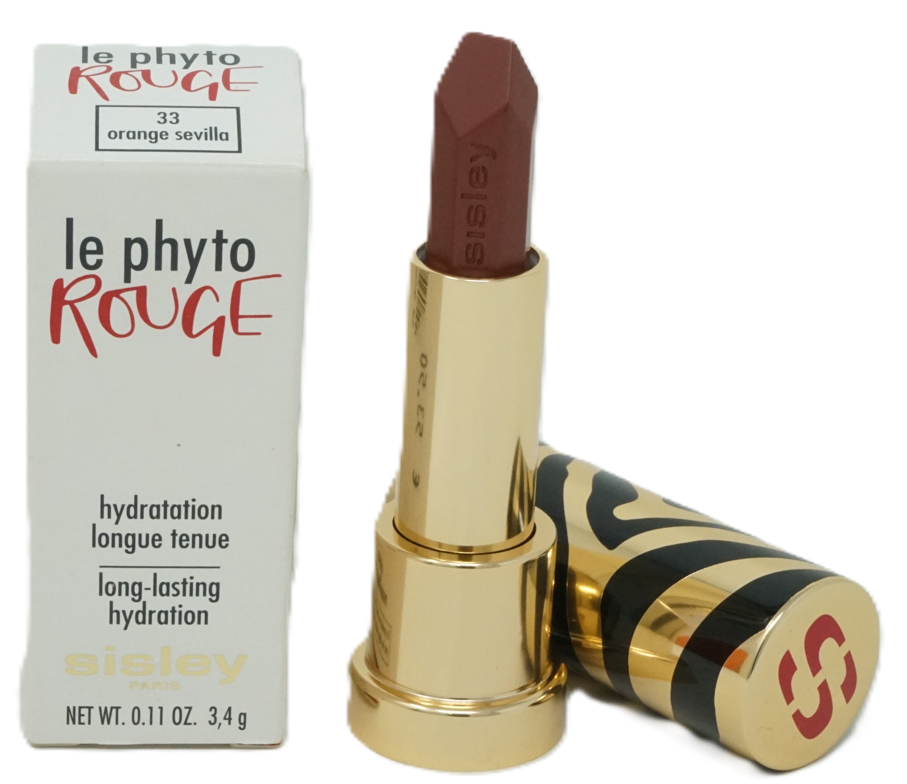 Sisley le phyto Rouge long-lasting hydration Lippenstift 3,4g orange sevilla 33