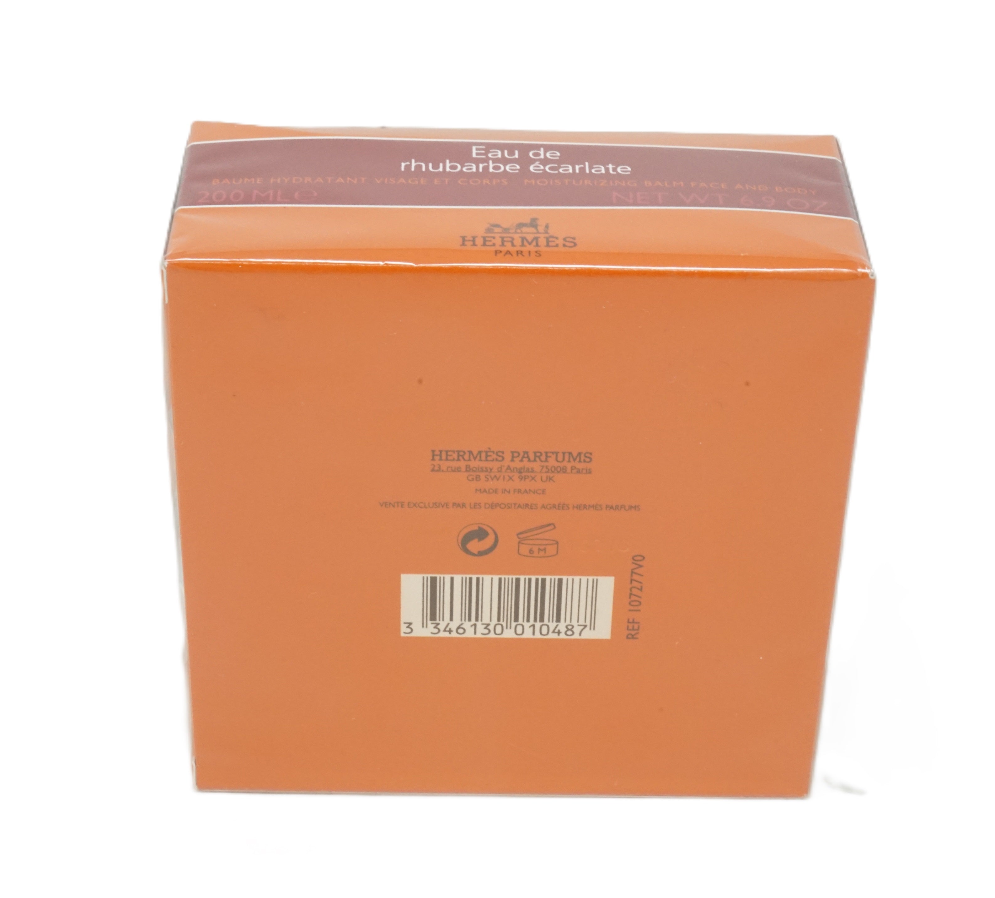 HERMÉS Eau de rhubarbe écarlate Moisturizing Balm 200 ml