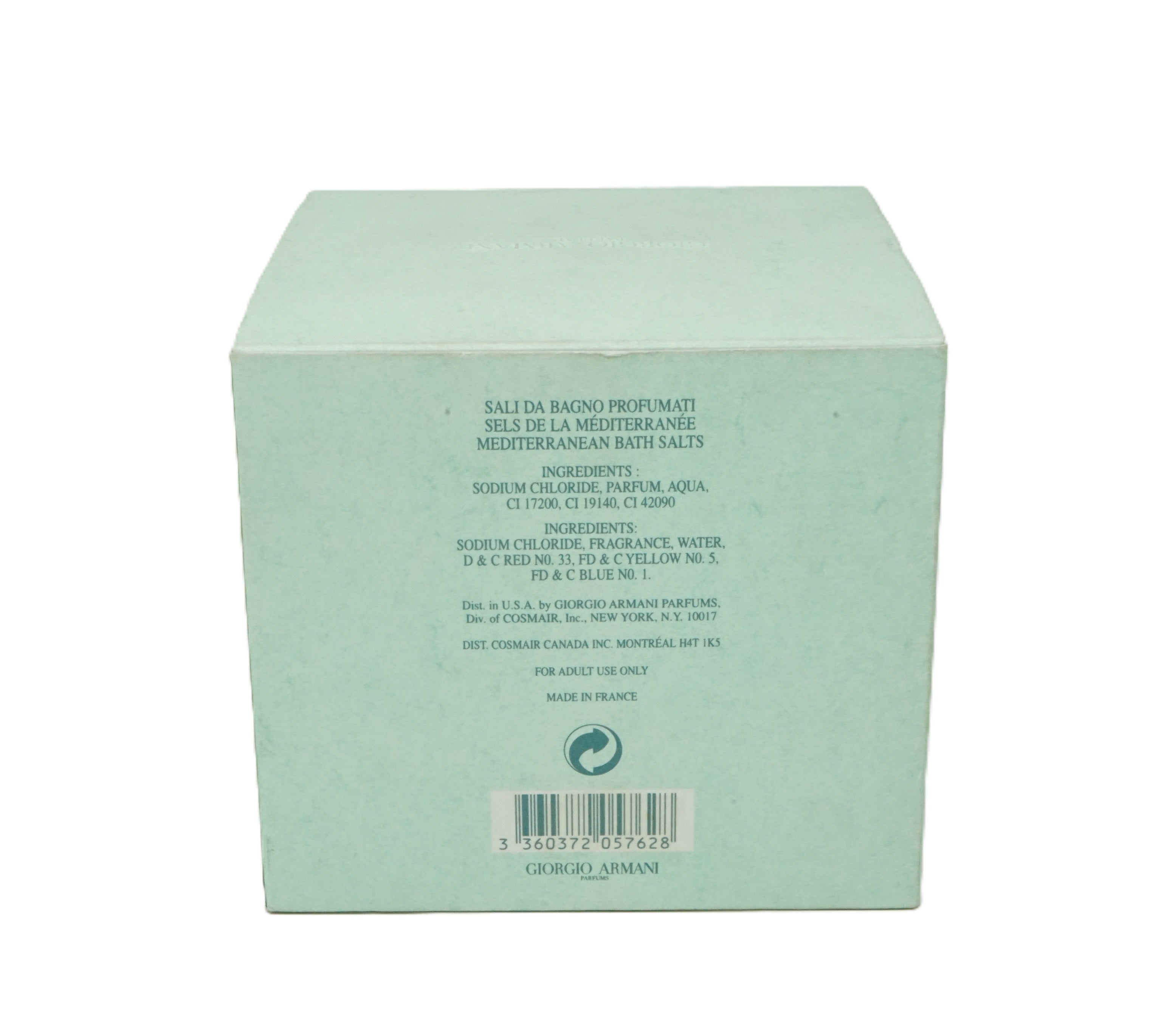 Giorgio Armani Acqua di Gio Mediterranean Bath Salts 500 g