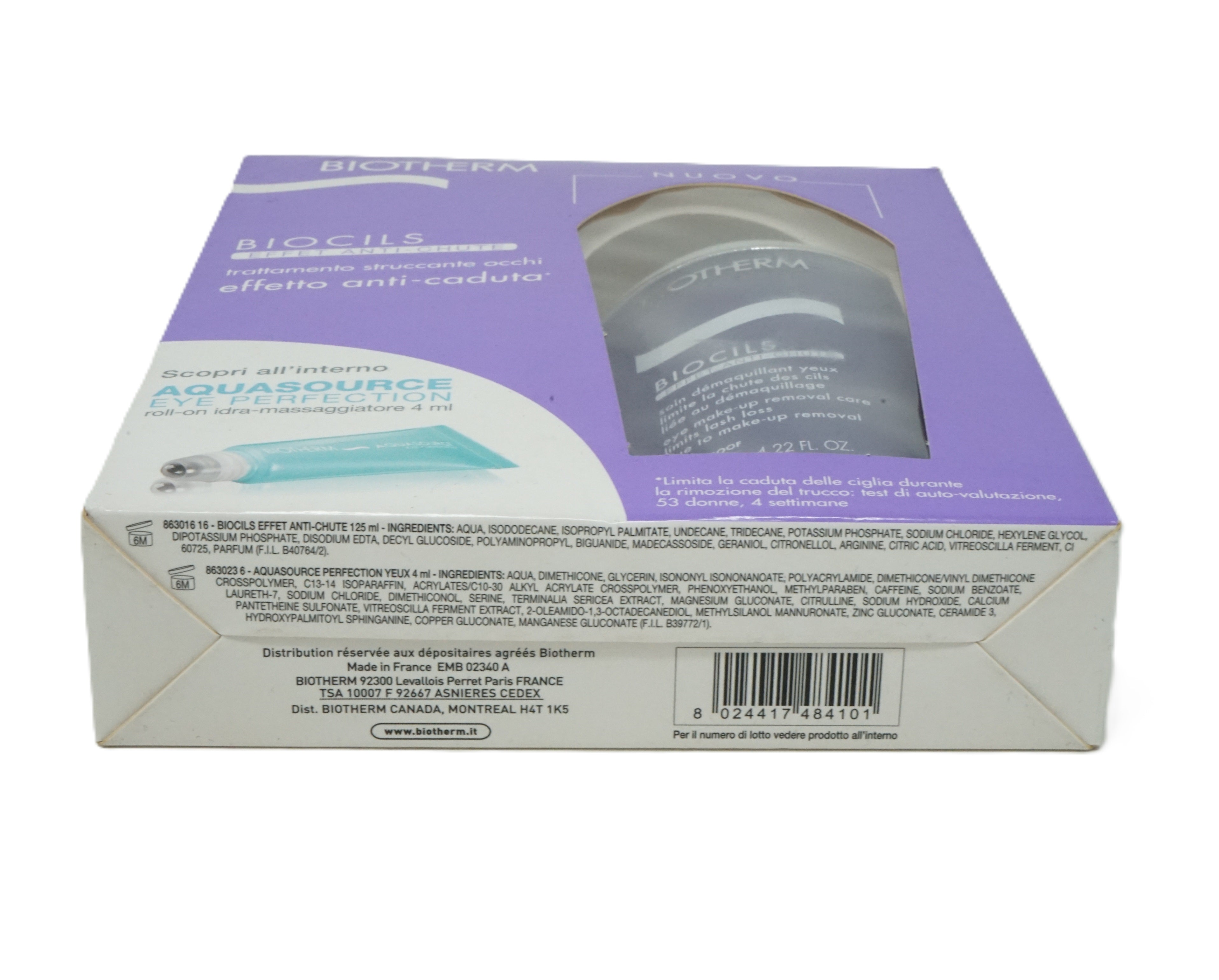 Biotherm Biocils make up remover 125ml + eye perfection 4ml