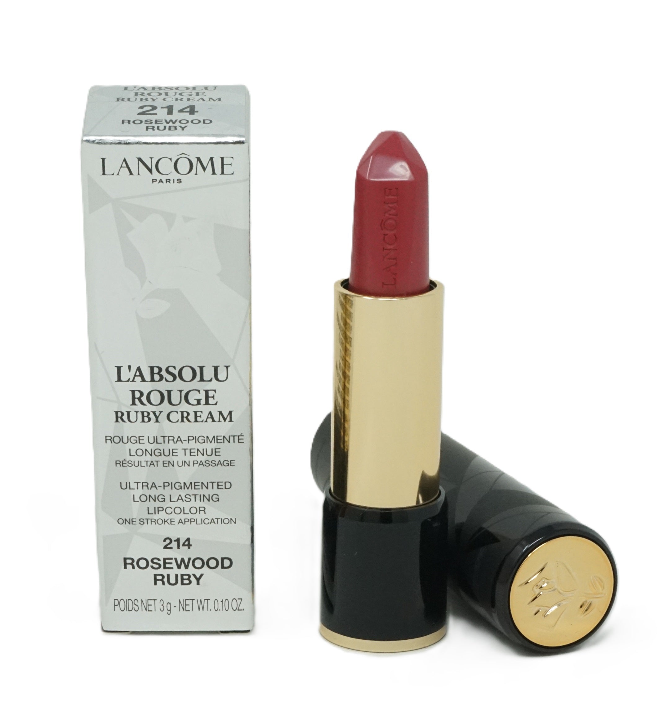 Lancome L'absolu Rouge Cream Lipcolor Lippenstift 214 Rosewood Ruby