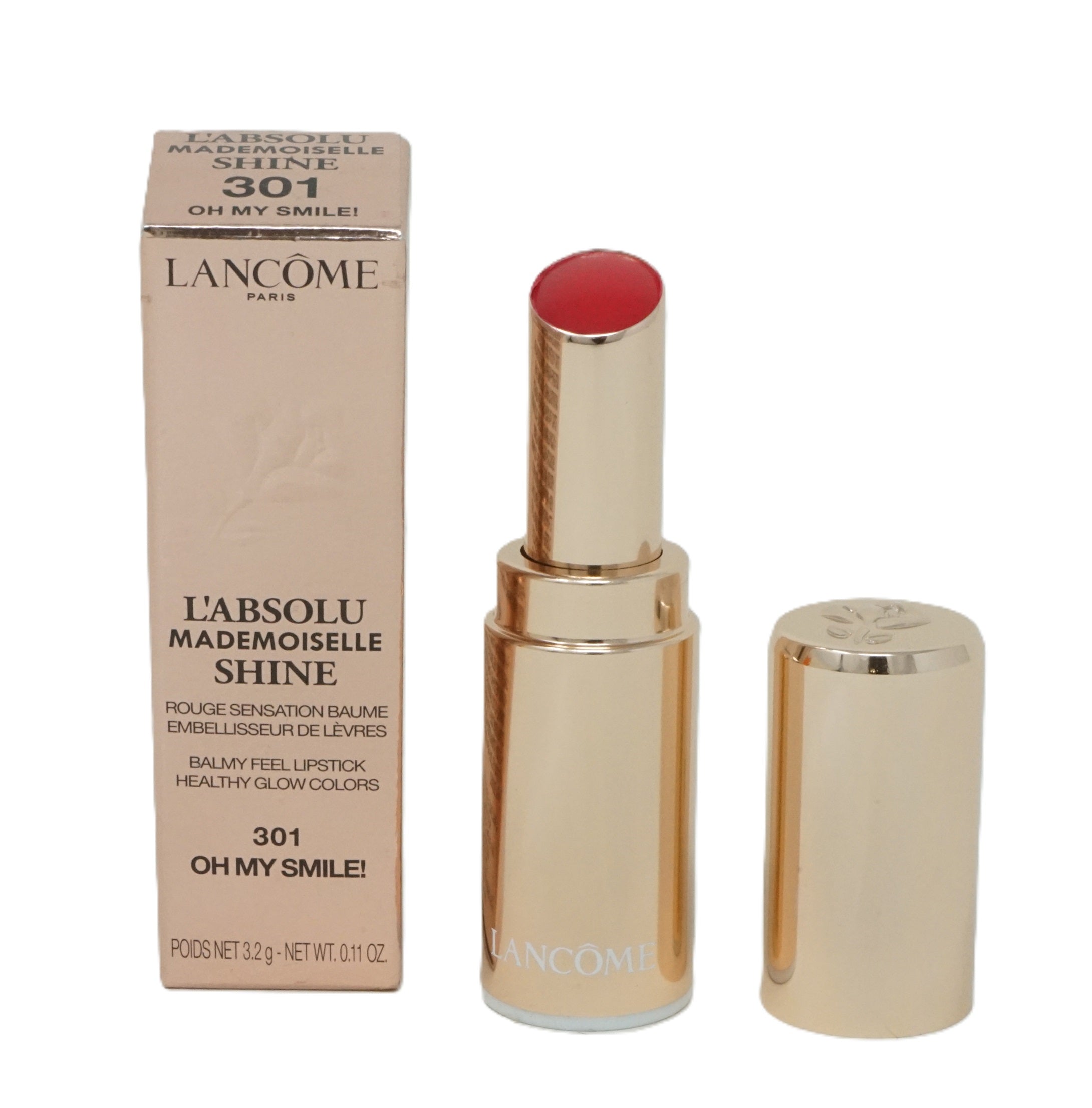 Lancome L'Absolu Mademoiselle Shine Lipstick 301 Oh My Smile! 3,2g