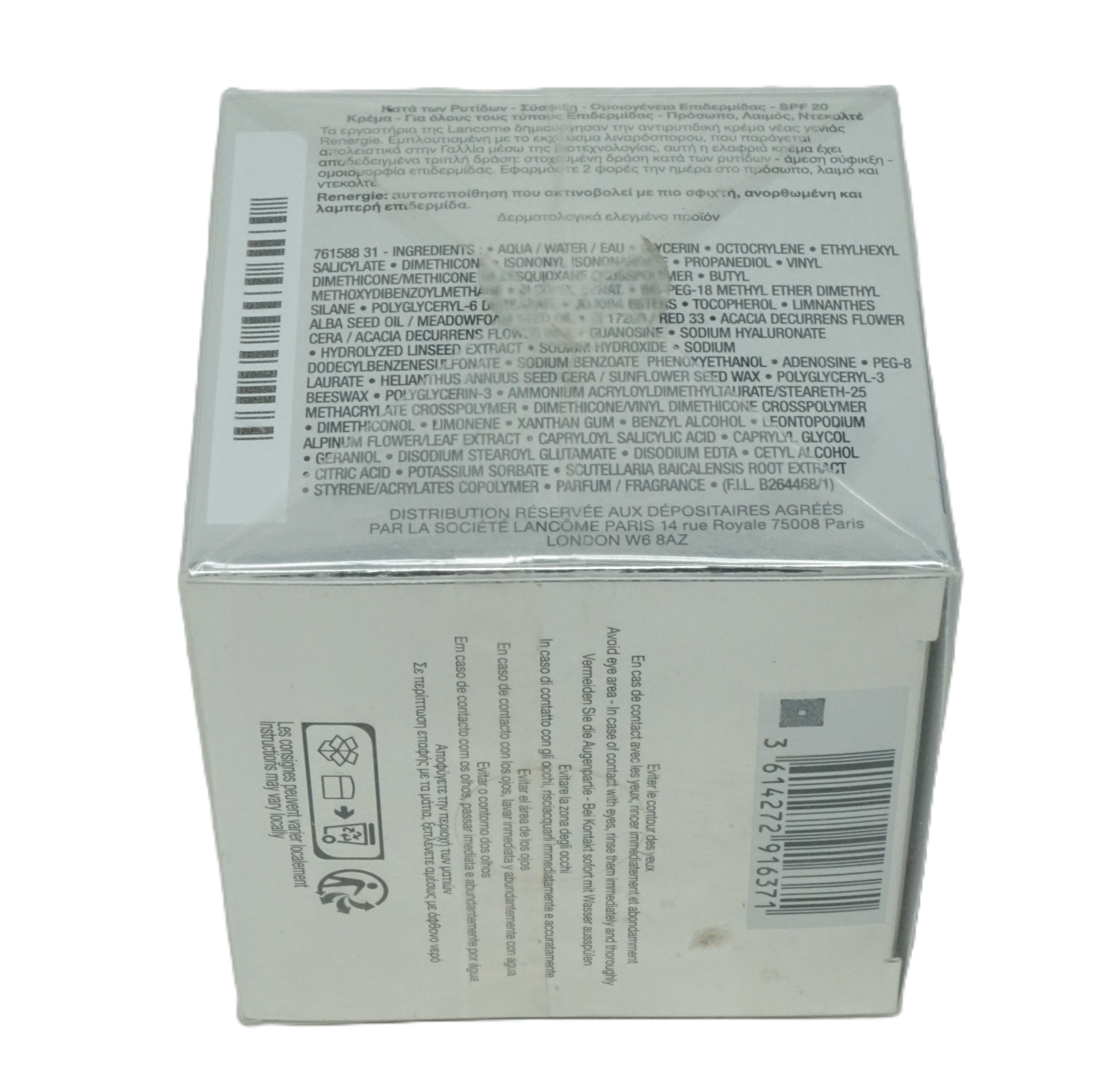 Lancome Paris Rénergie Multi-Lift Ultra SPF 20 50 ml