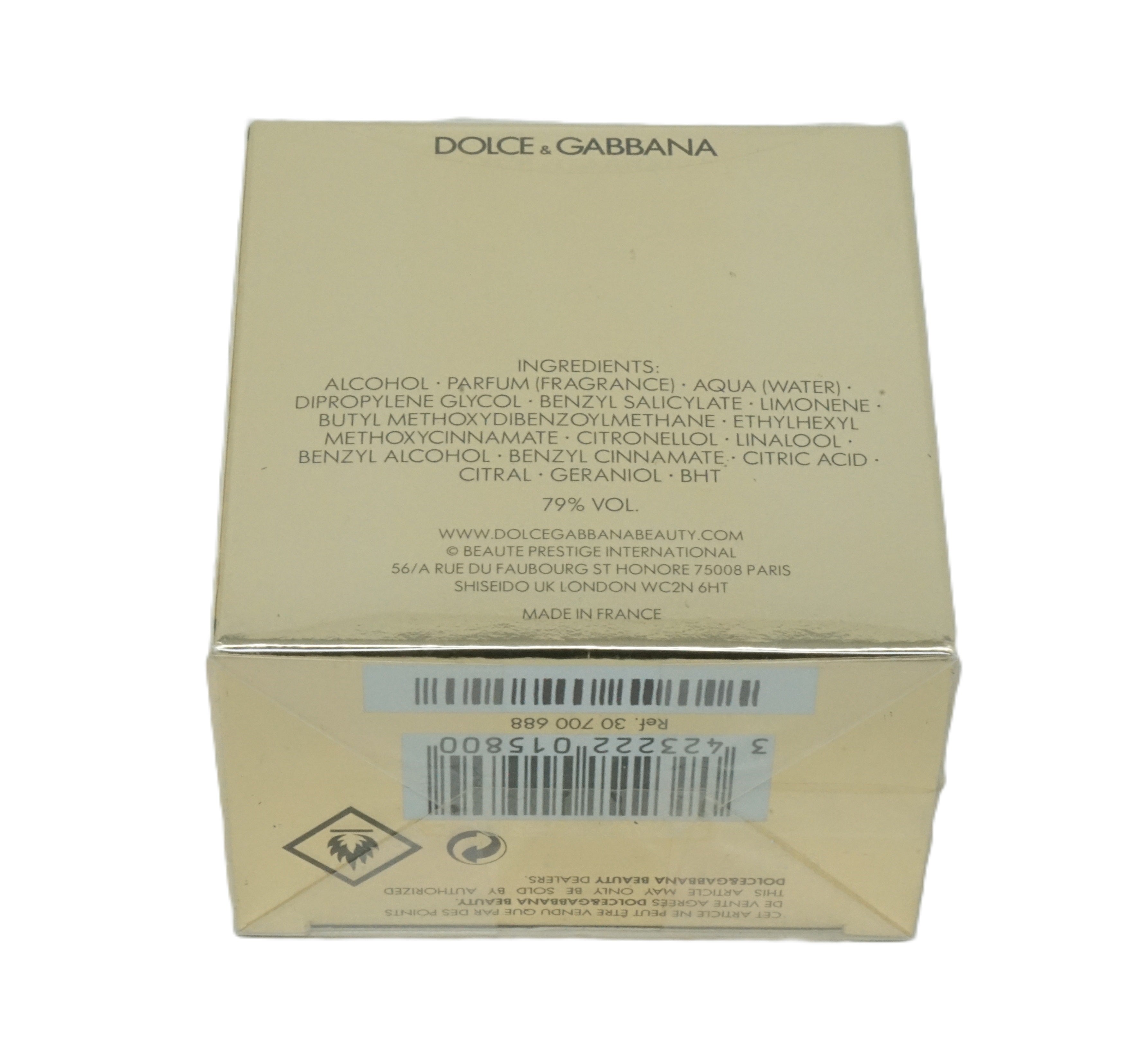 Dolce & Gabbana Gold the one eau Parfum Intense 30 ml