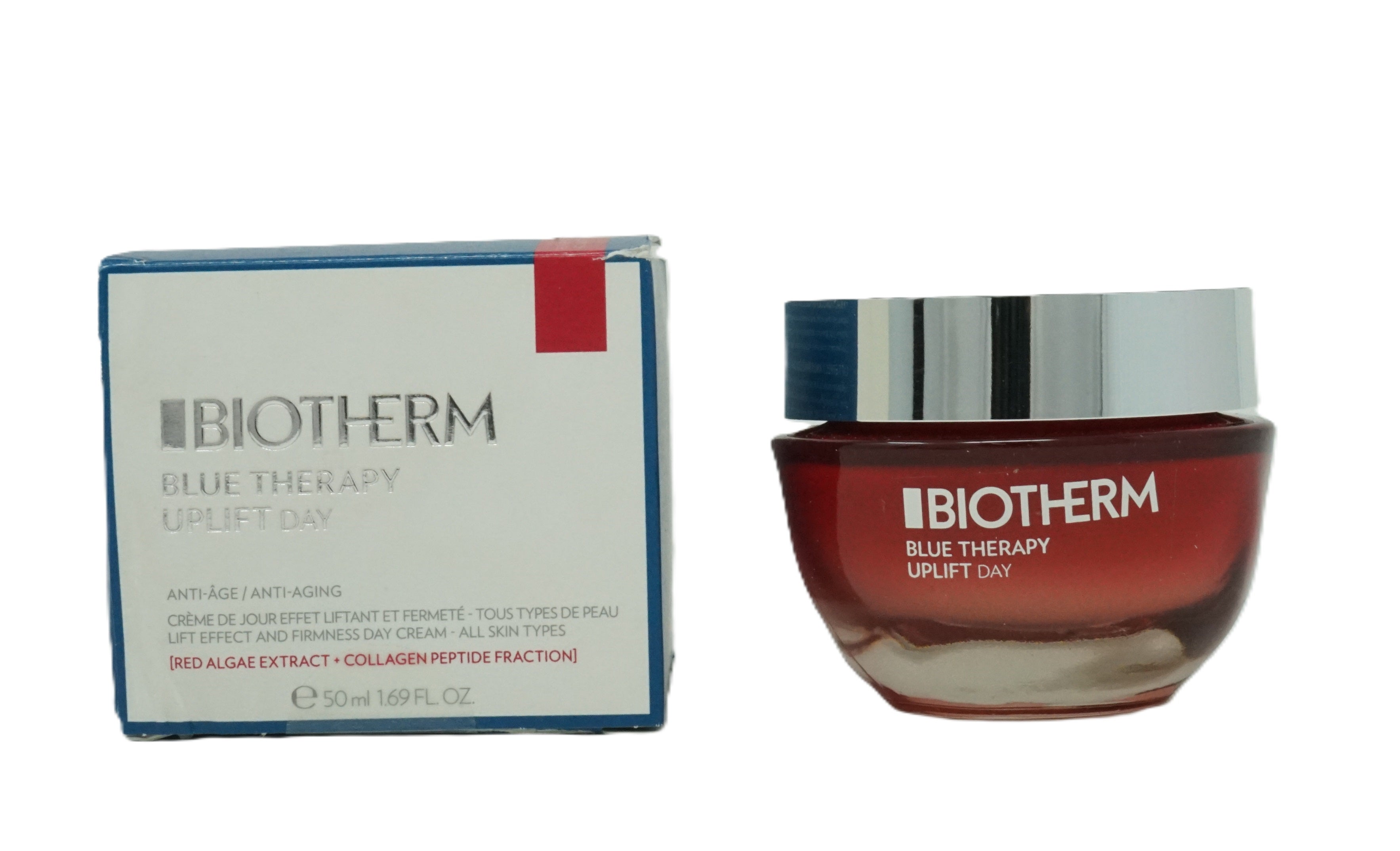 Biotherm Blue Therapy Uplift Day red algae extract anti-aging 50 ml