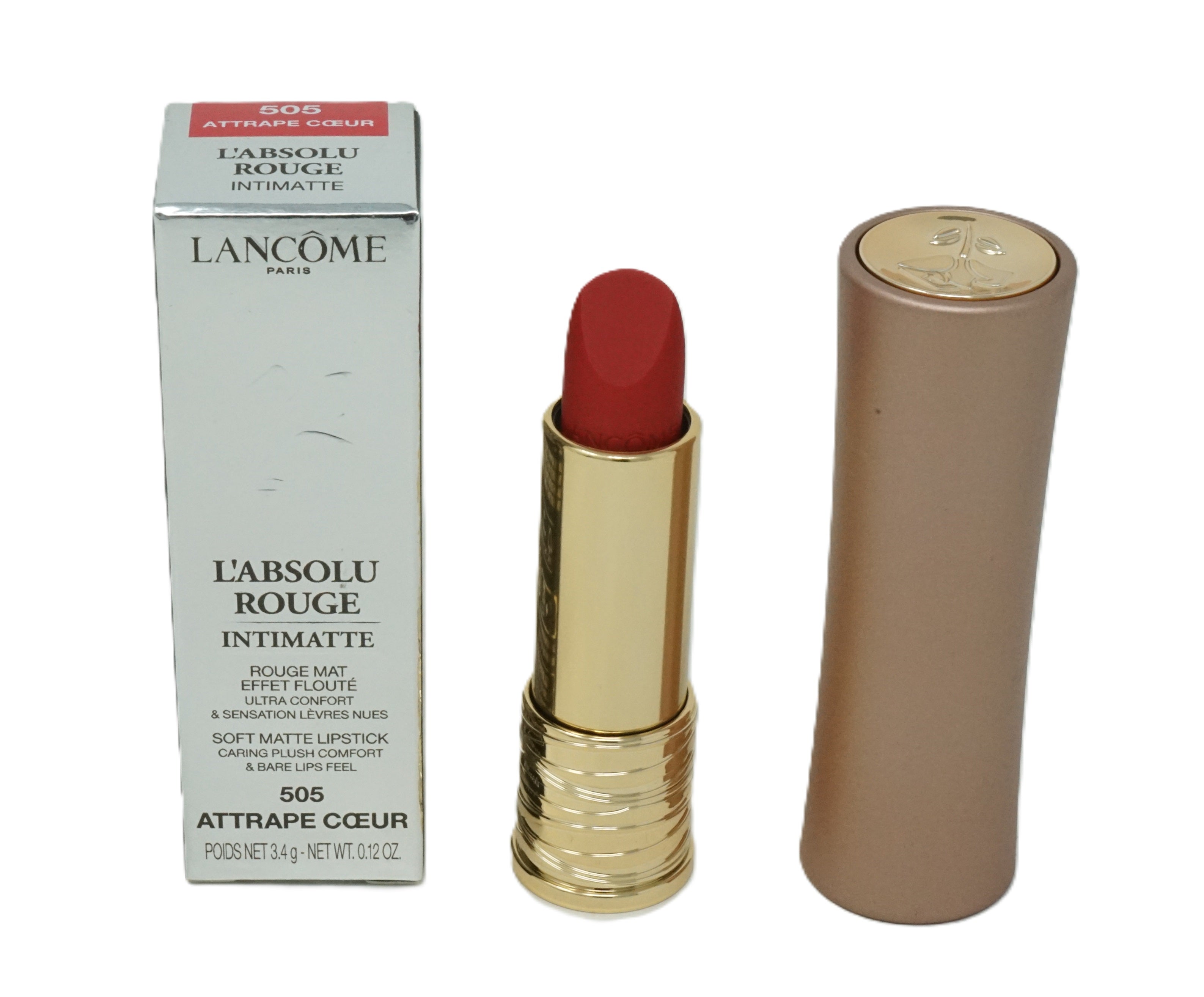 Lancome L'Absolu Rouge Intimatte 505 Attrape Coeur 3,4g