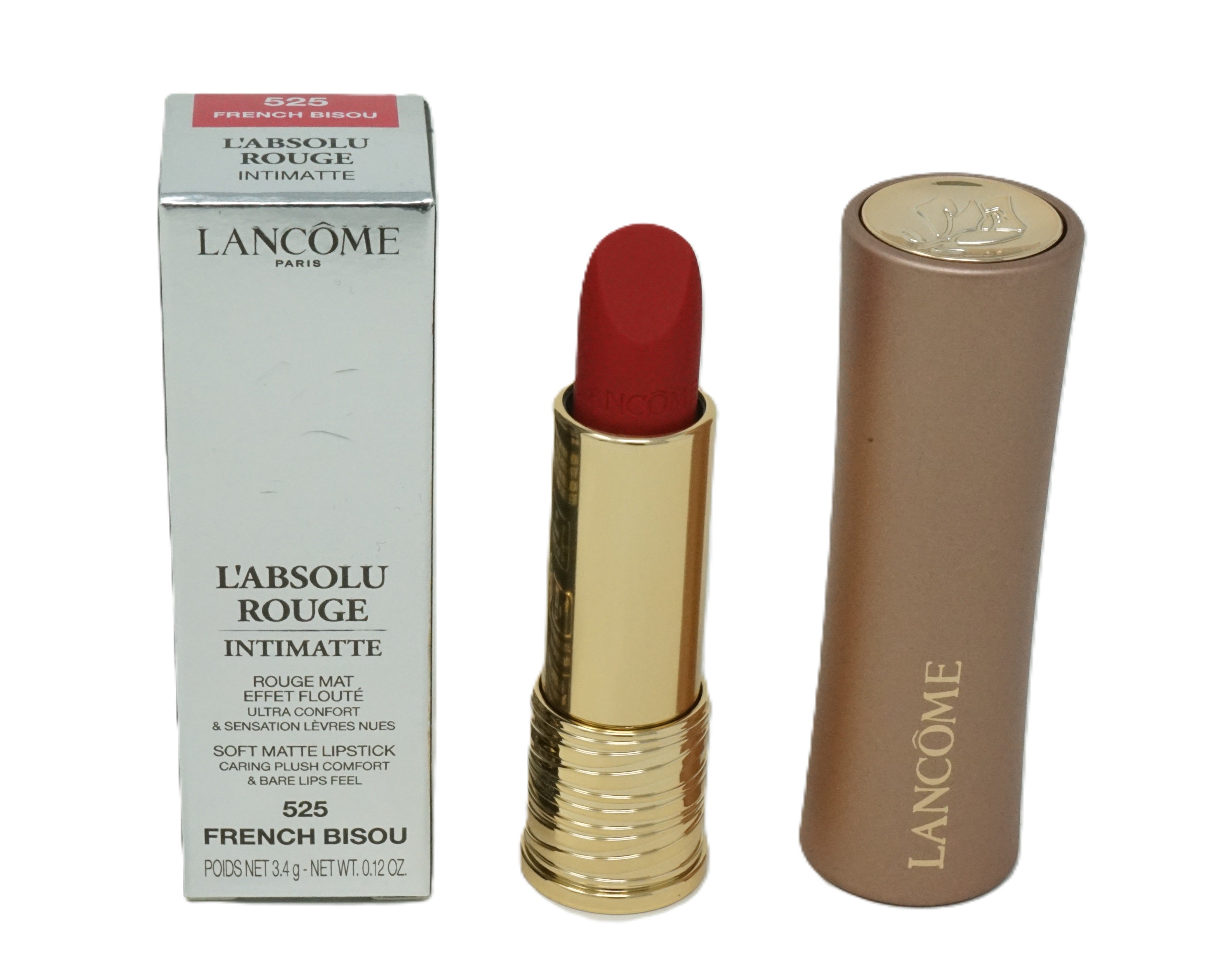 Lancome L'Absolu Rouge Intimatte 525 French Bisou 3,4g