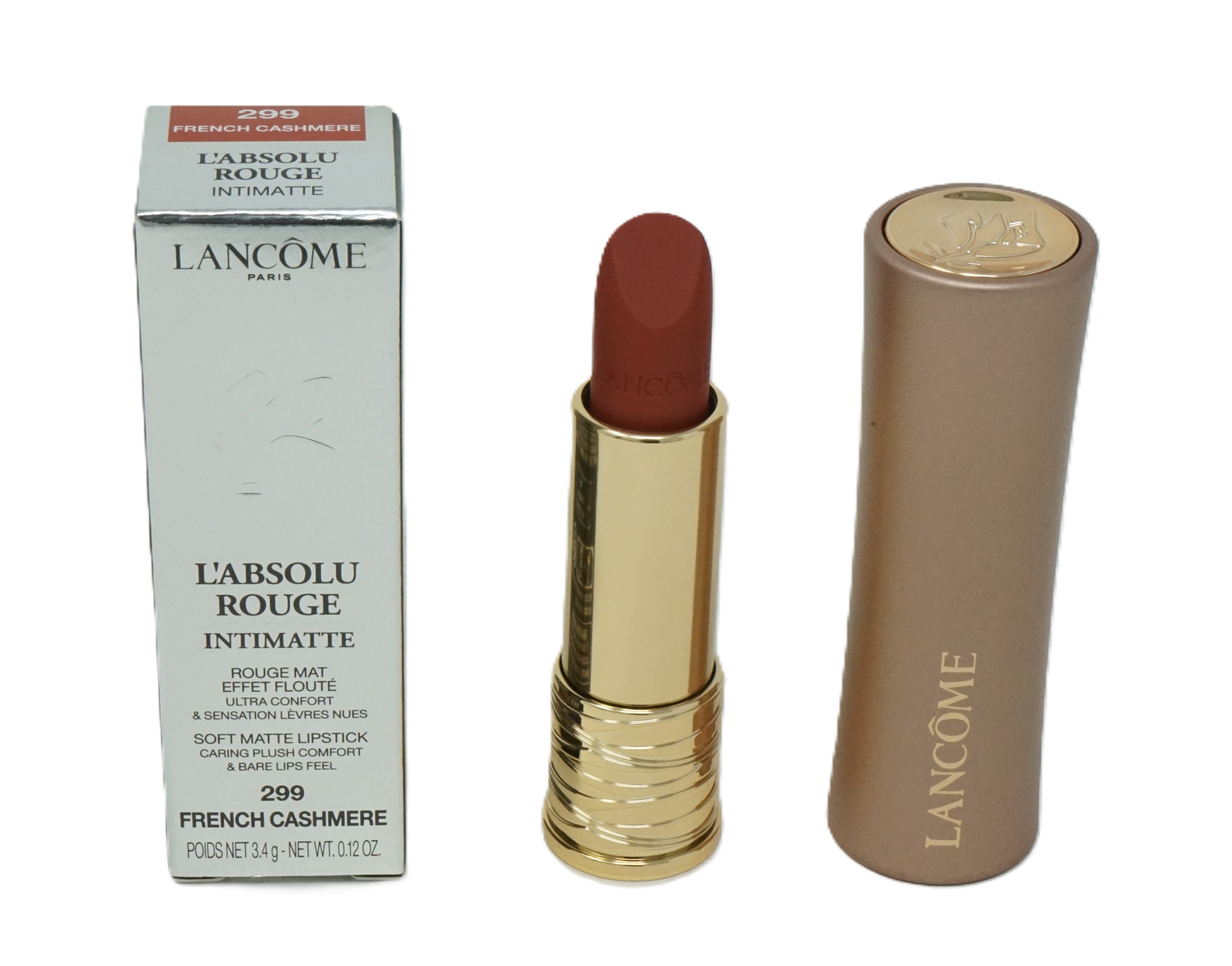 Lancome L'Absolu Rouge Intimatte 299 French Cashmere 3,4g