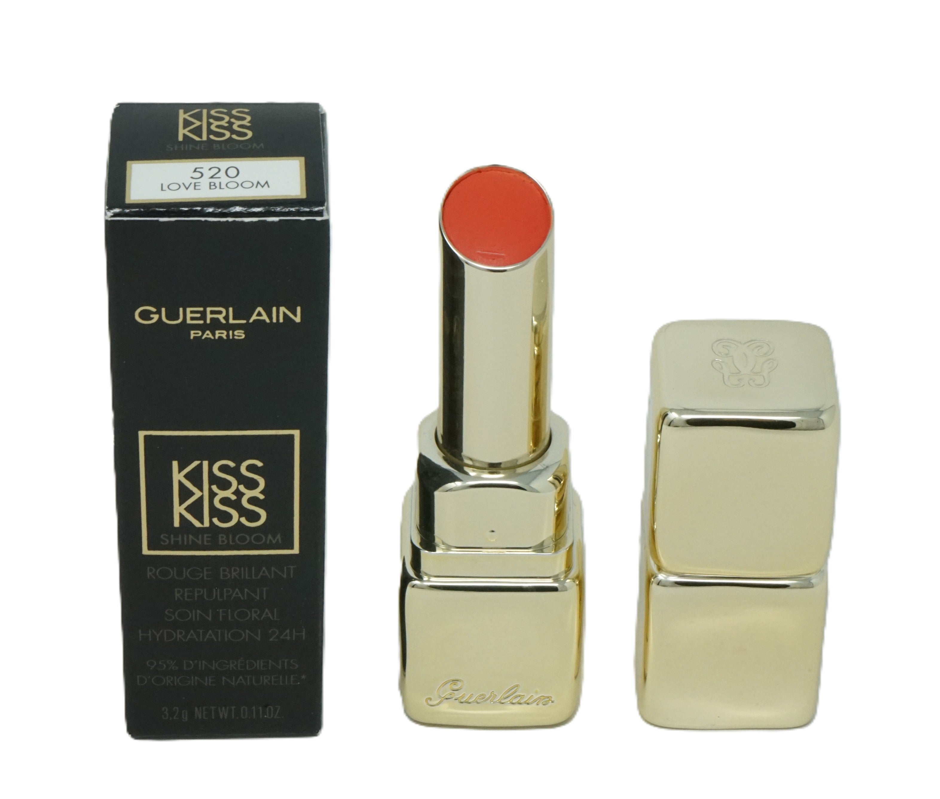 Guerlain Kiss Kiss Shine Bloom Lippenstift 520 Love Bloom 3,2g