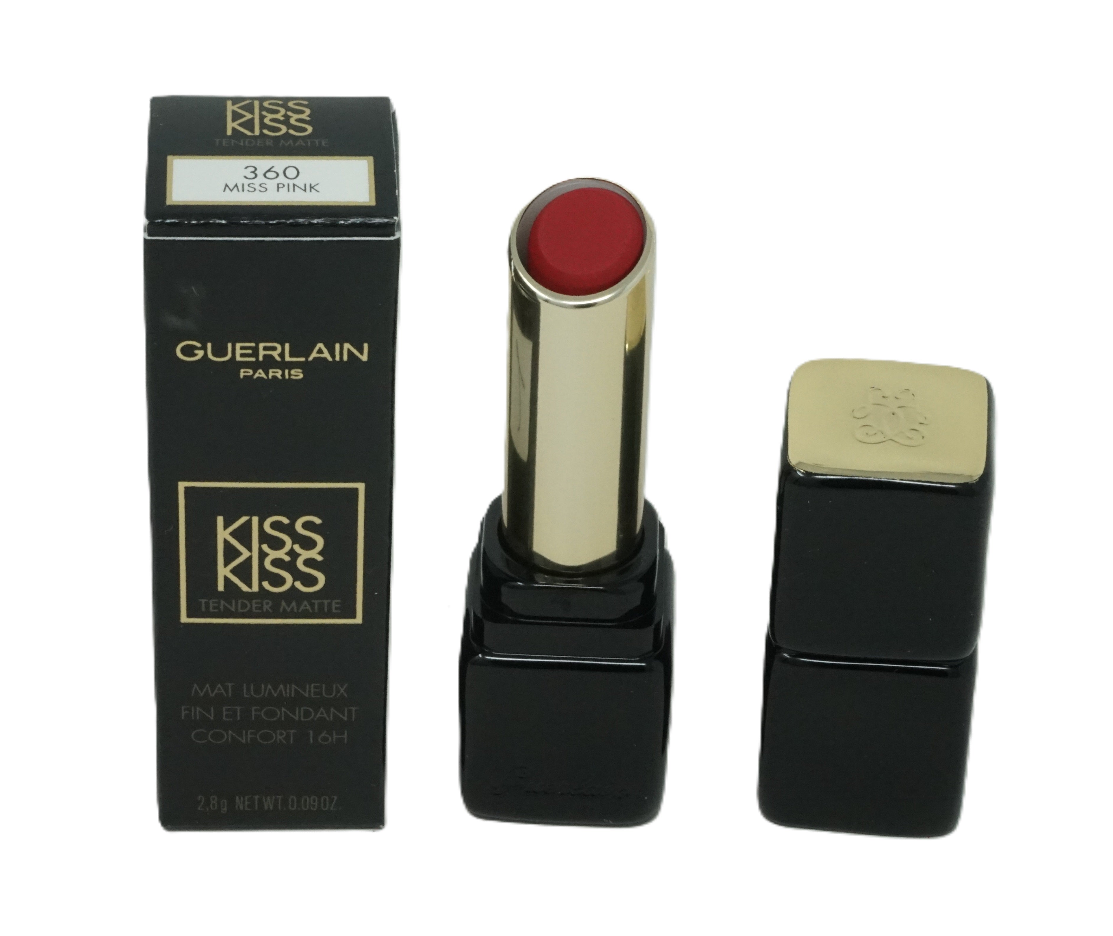 Guerlain Kiss Kiss Shine Bloom Lippenstift 360 Miss Pink 3,2g
