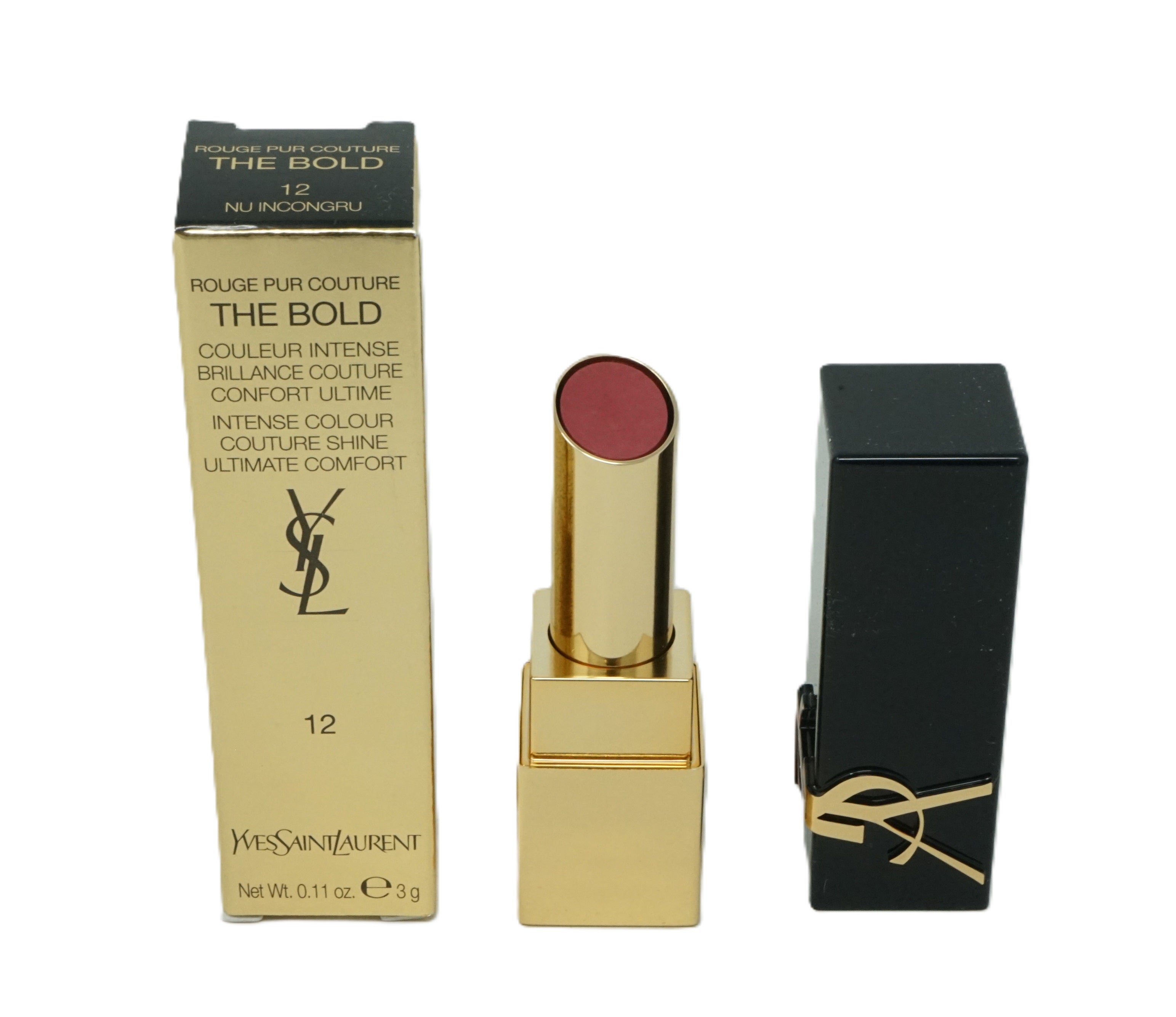 Yves Saint Laurent Rouge pur Courture The Bold 12 Nu Incongru 3g