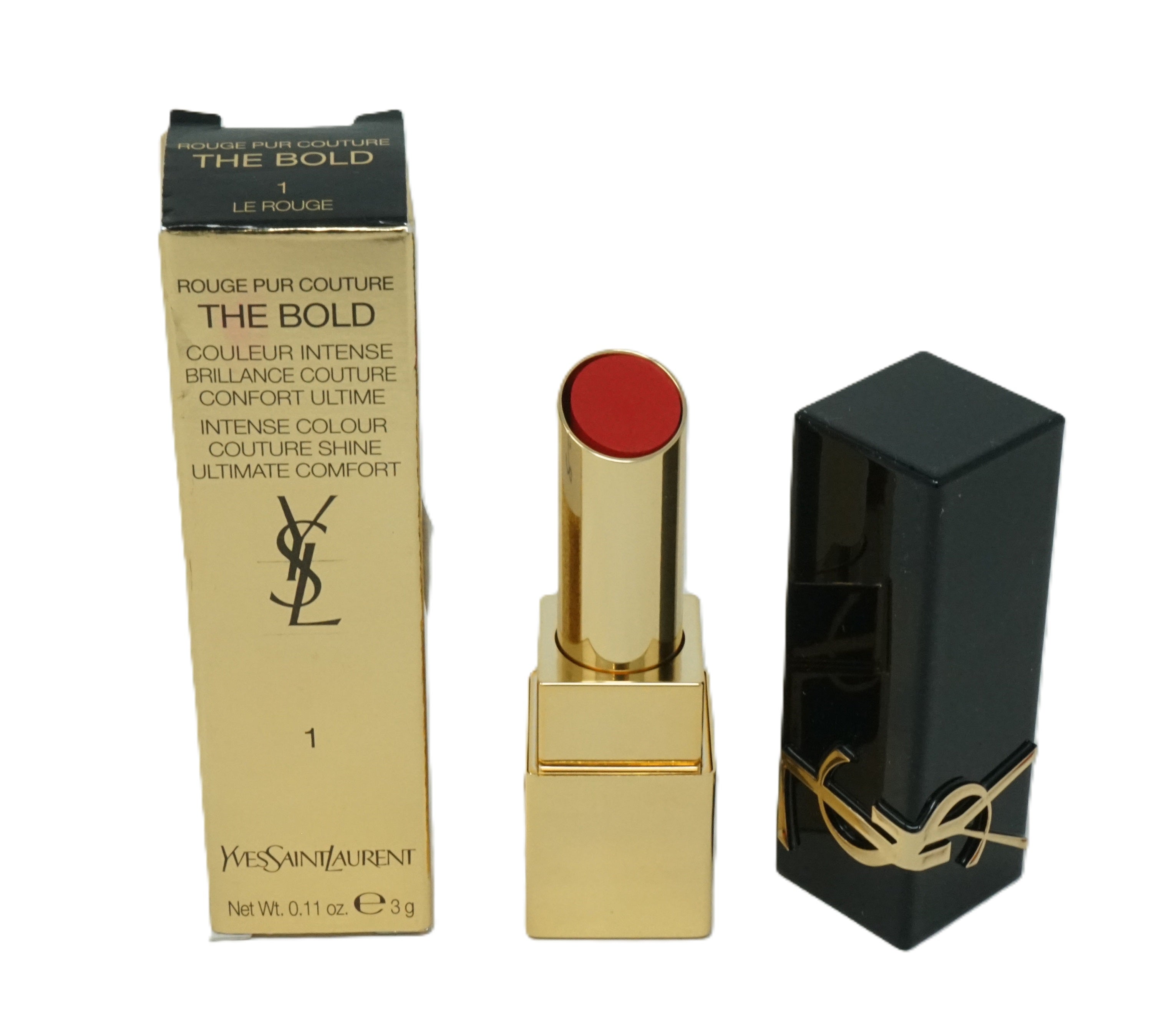 Yves Saint Laurent Rouge pur Courture The Bold 1 Le Rouge 3g