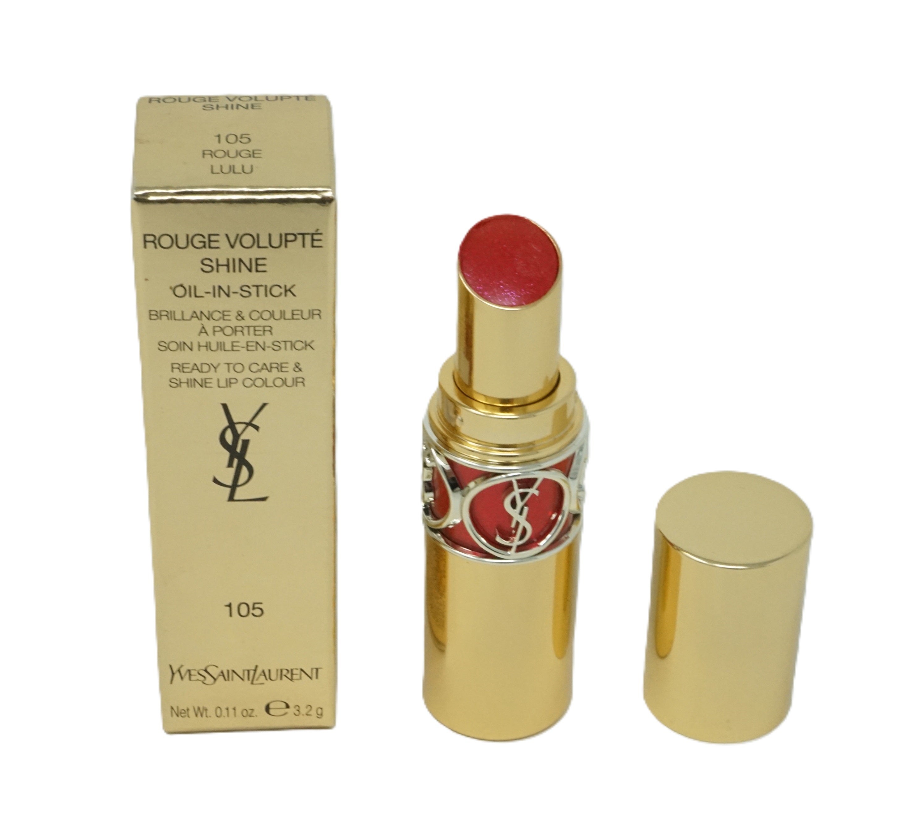 Yves Saint Laurent Rouge Volupte Shine 105 Rouge lulu 3,2 g