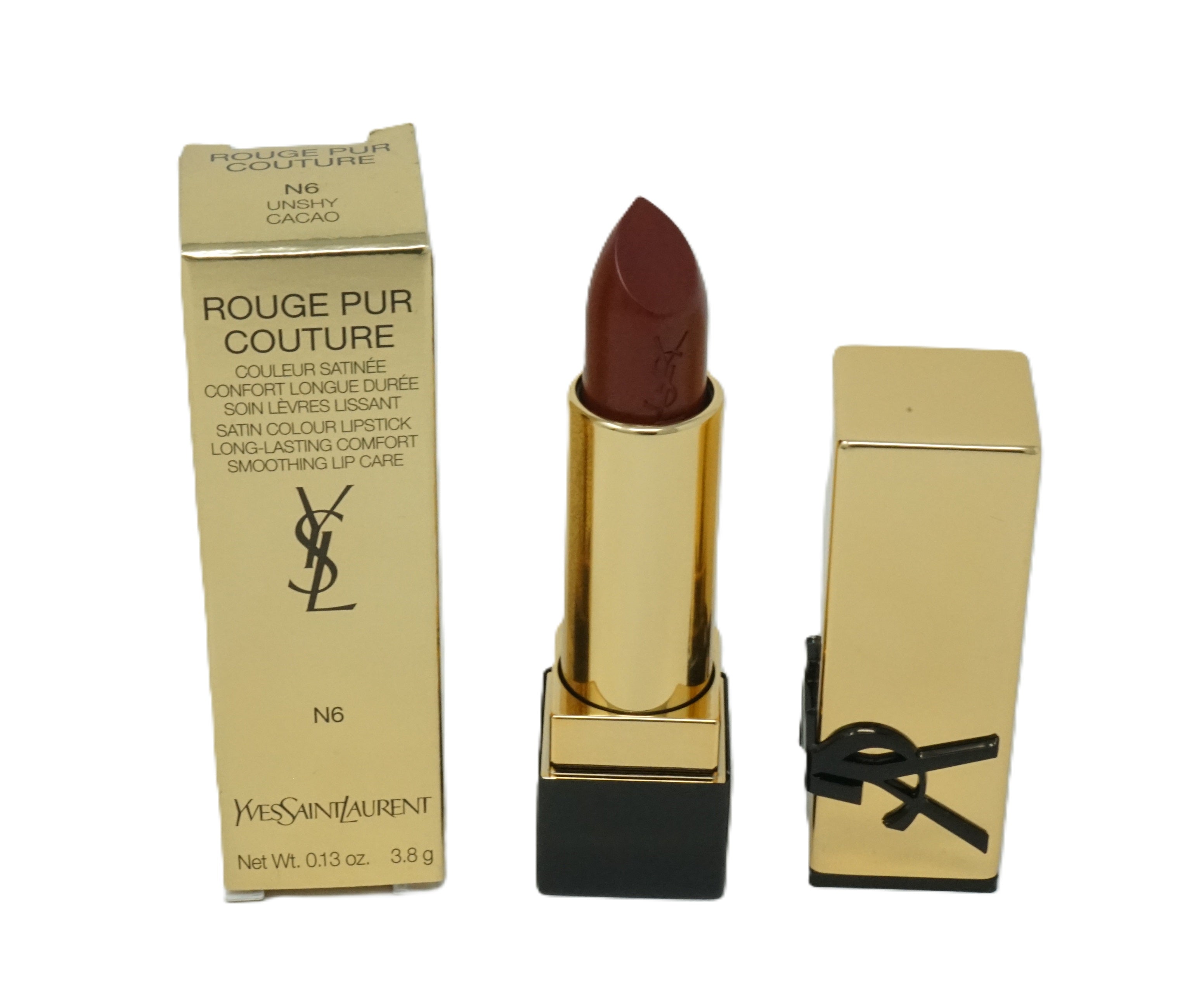 Yves Saint Laurent Rouge pur courture N6 Unshy cacao 3,8g