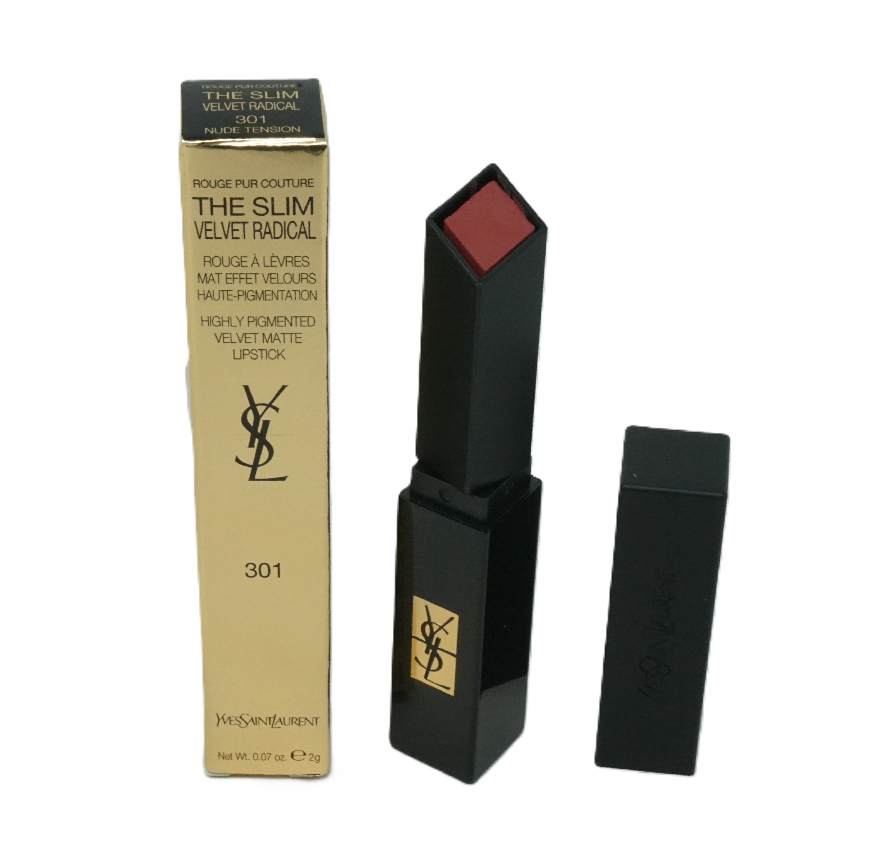 Yves Saint Laurent The Slim Velvet Radical Lipstick 301 Nude Tension 2g