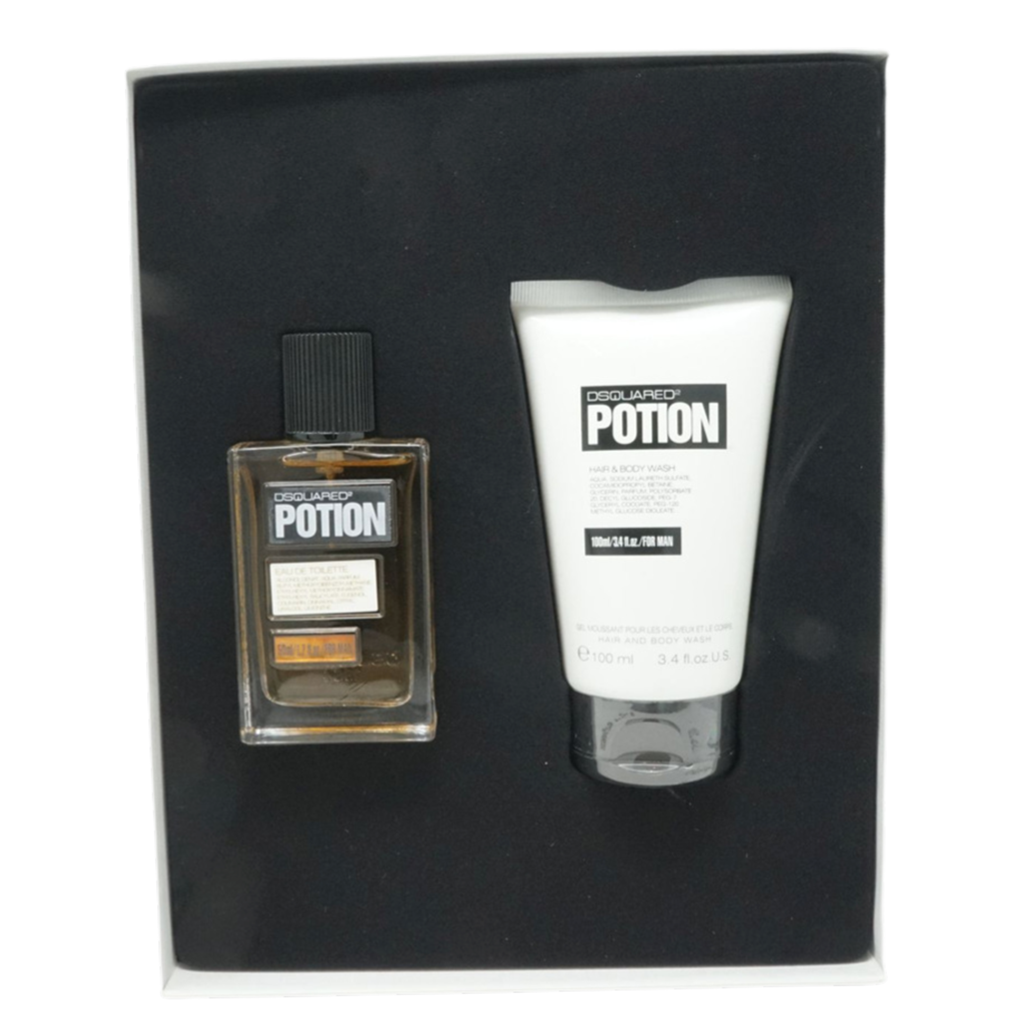 Dsquared Potion Eau de Toilette Spray 50 ml + Body Wash 100 ml