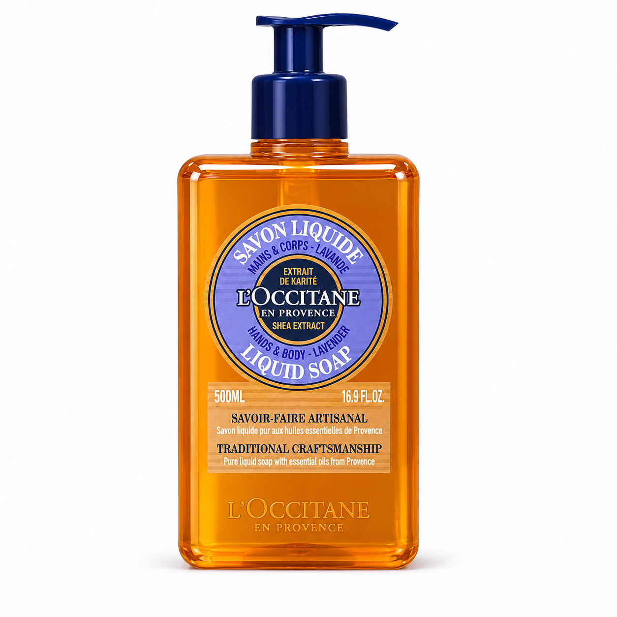 L`Occitane Hands & Body Lavender Liquid Seife 500ml