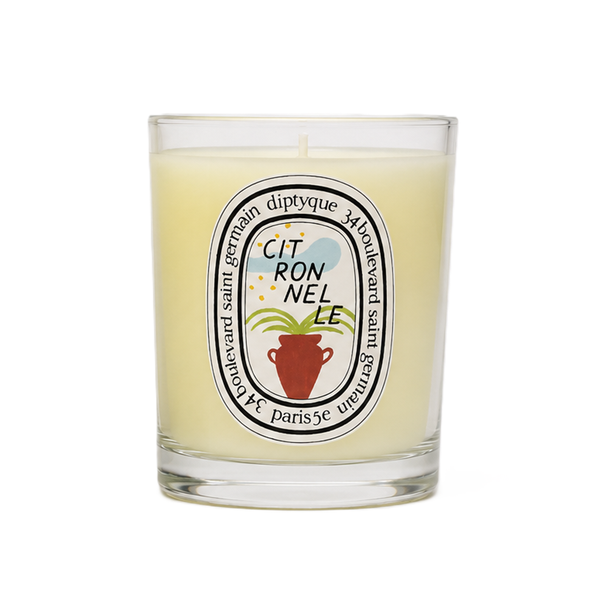 Diptyque Citronnelle bougie parfumee scented Kerze 190g