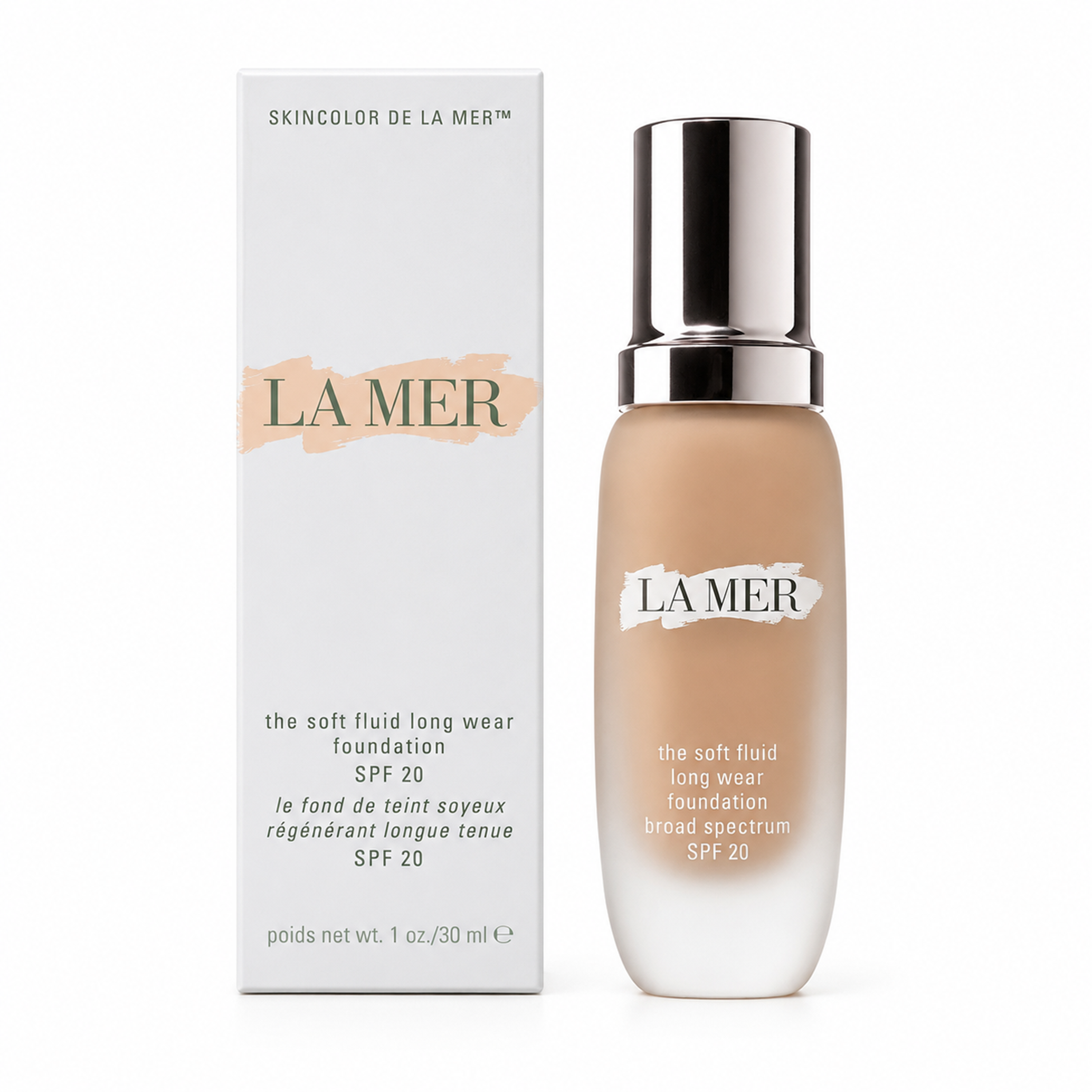 La Mer The soft Fluid long Wear Foundation SPF20 /330 Tan 30ml