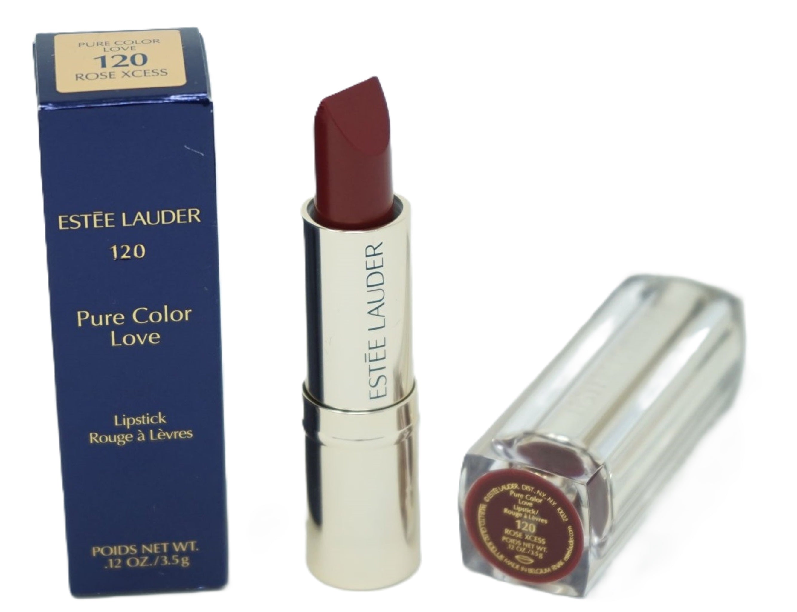 Estee Lauder Pure Color Love Lipstick 120 Rose Xcess