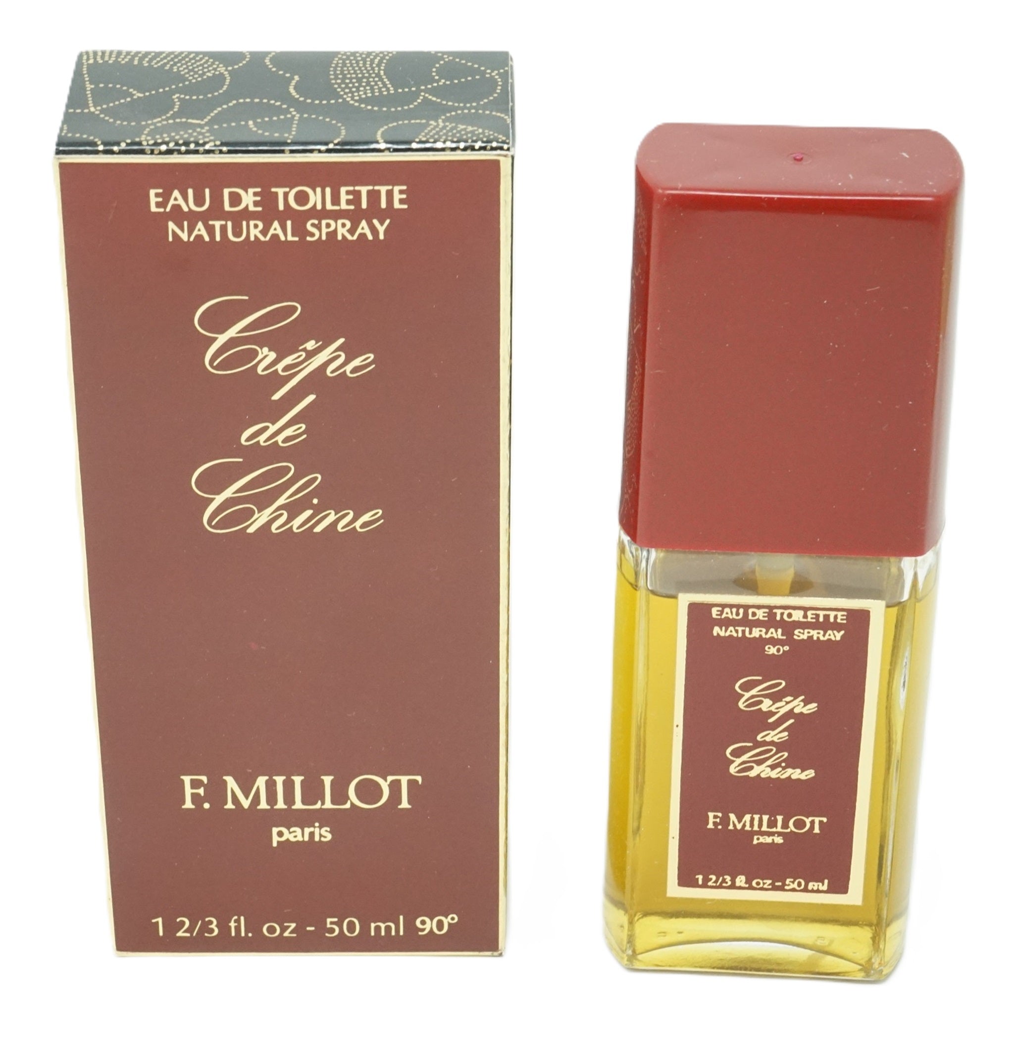 F. Millot Crepe de Chine 50 ml Eau de Toilette spray