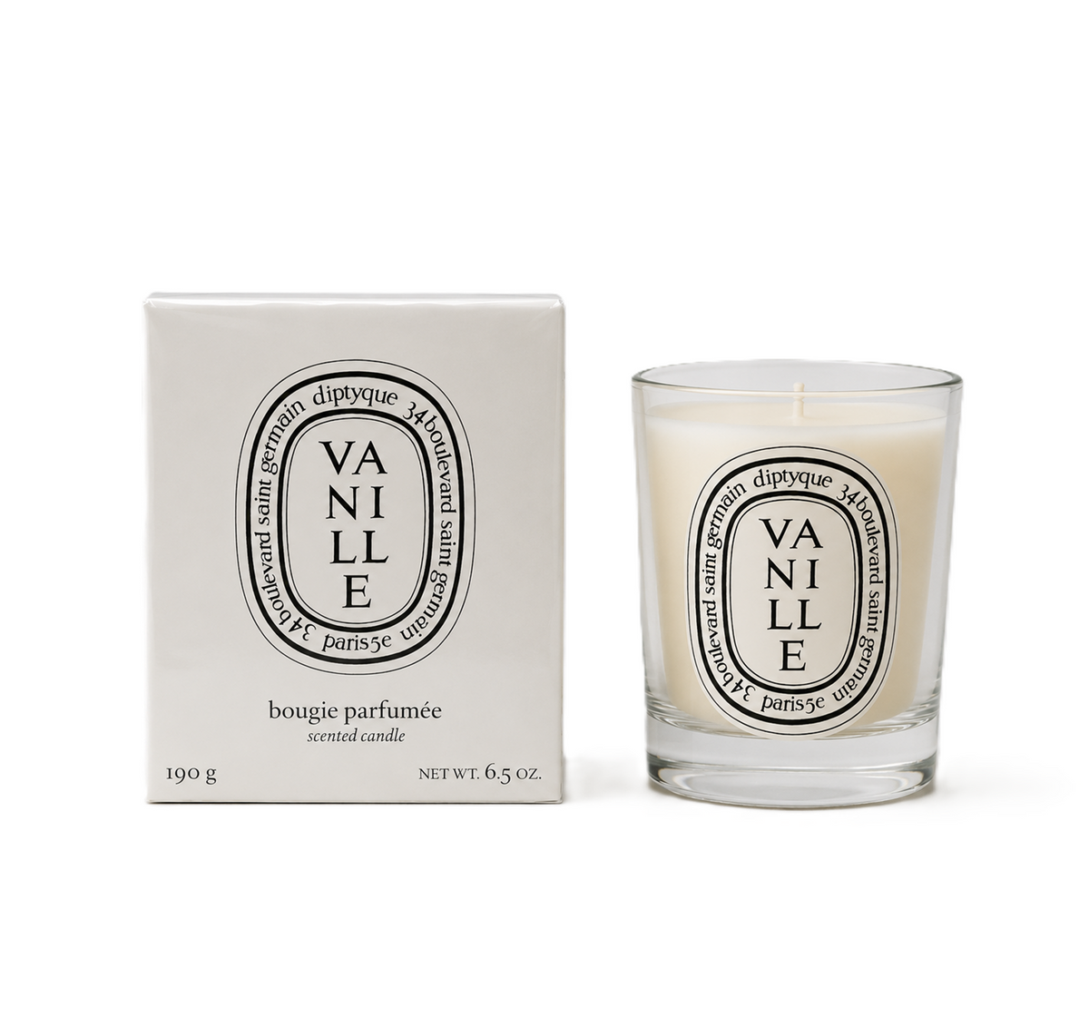 Diptyque Vanille bougie parfumee scented Kerze 190g – Rareparfum