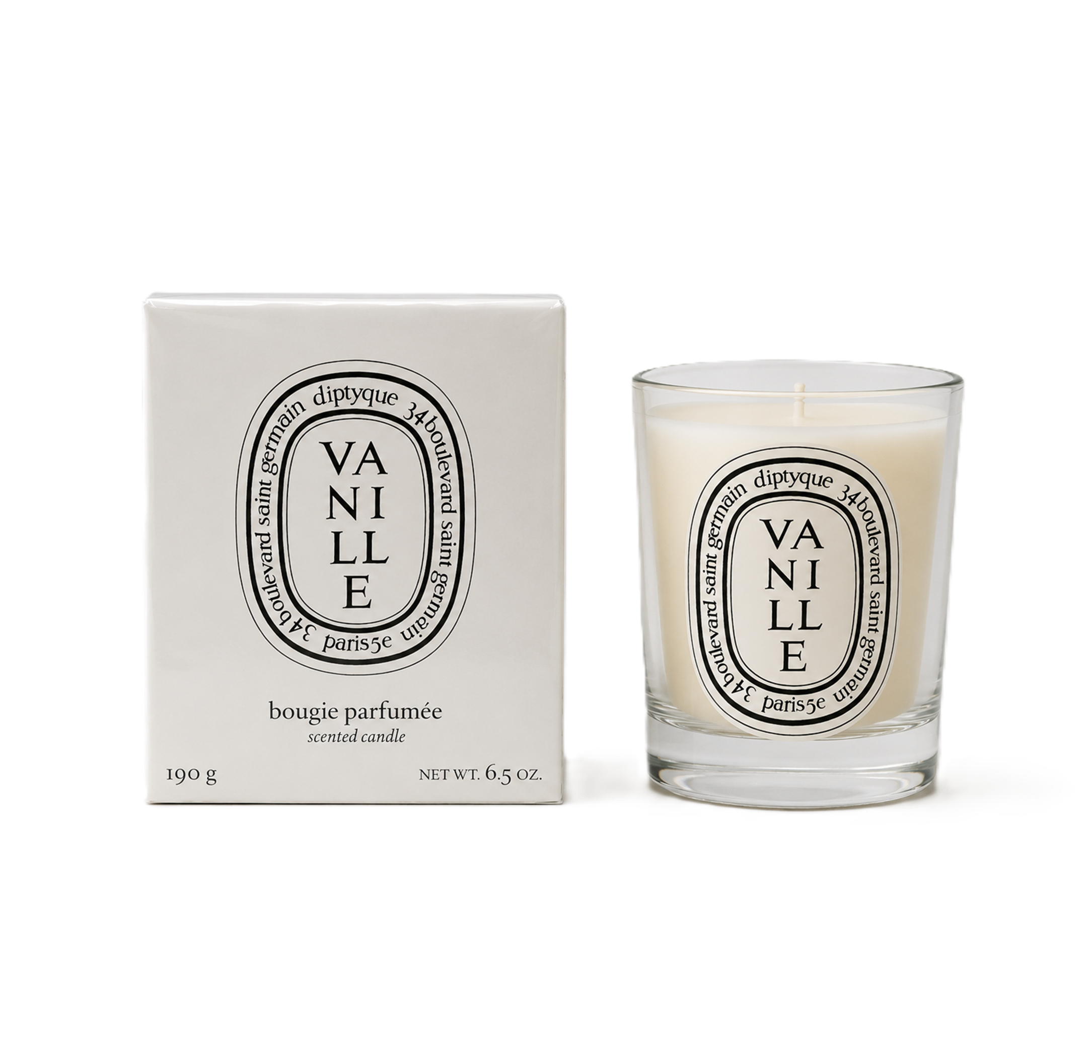Diptyque Vanille bougie parfumee scented Kerze 190g