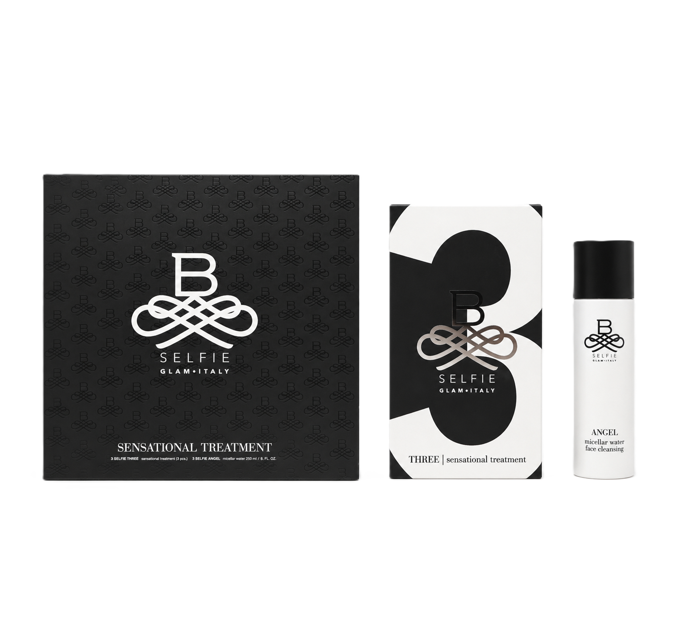B-Selfie GlamThree sensational Micellar Water+ Maske