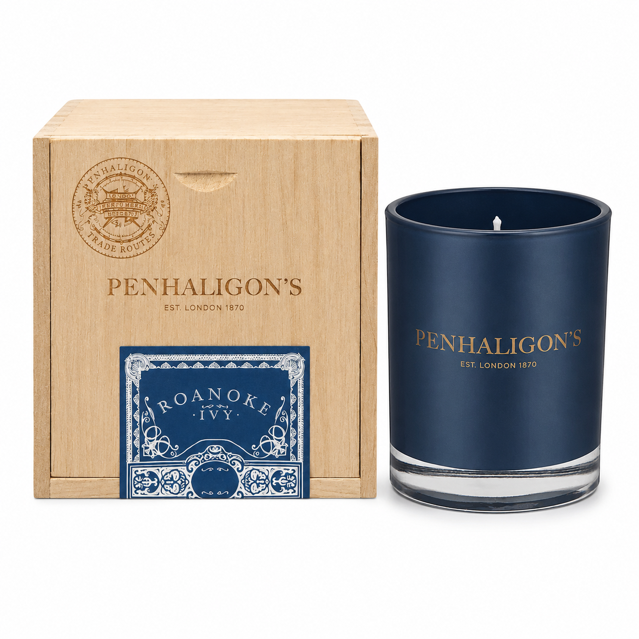 Penhaligon`s Roanoke IVY Duftkerze / perfumed Candle 200g