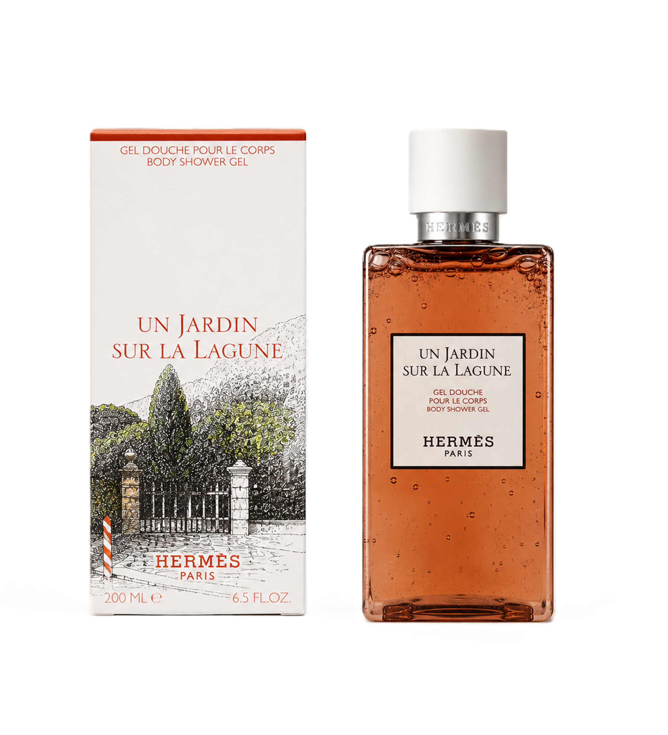 Hermes Un Jardin Sur la Lagune Body Shower Gel 200ml