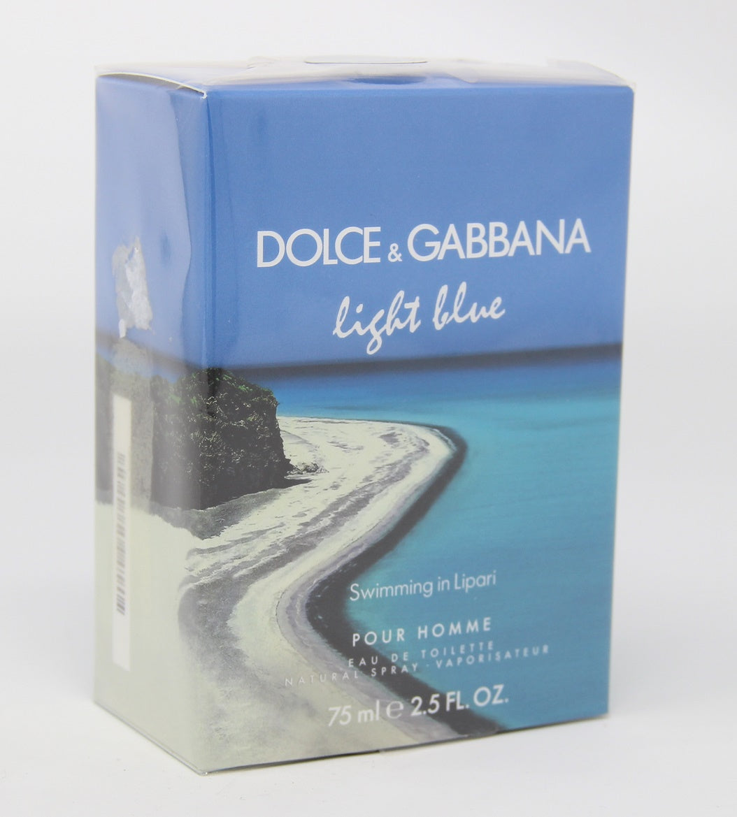 LIGHT BLUE SWIMMING IN LIPARI POUR HOMME 75ml