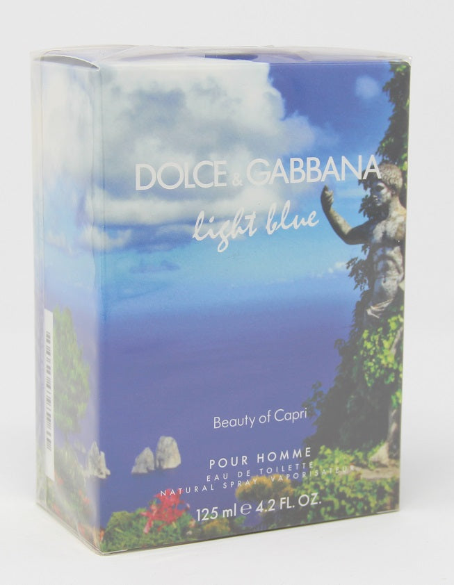 Dolce & Gabbana Light Blue Beauty of Capri Pour Homme Eau de Toilette Spray 125ml