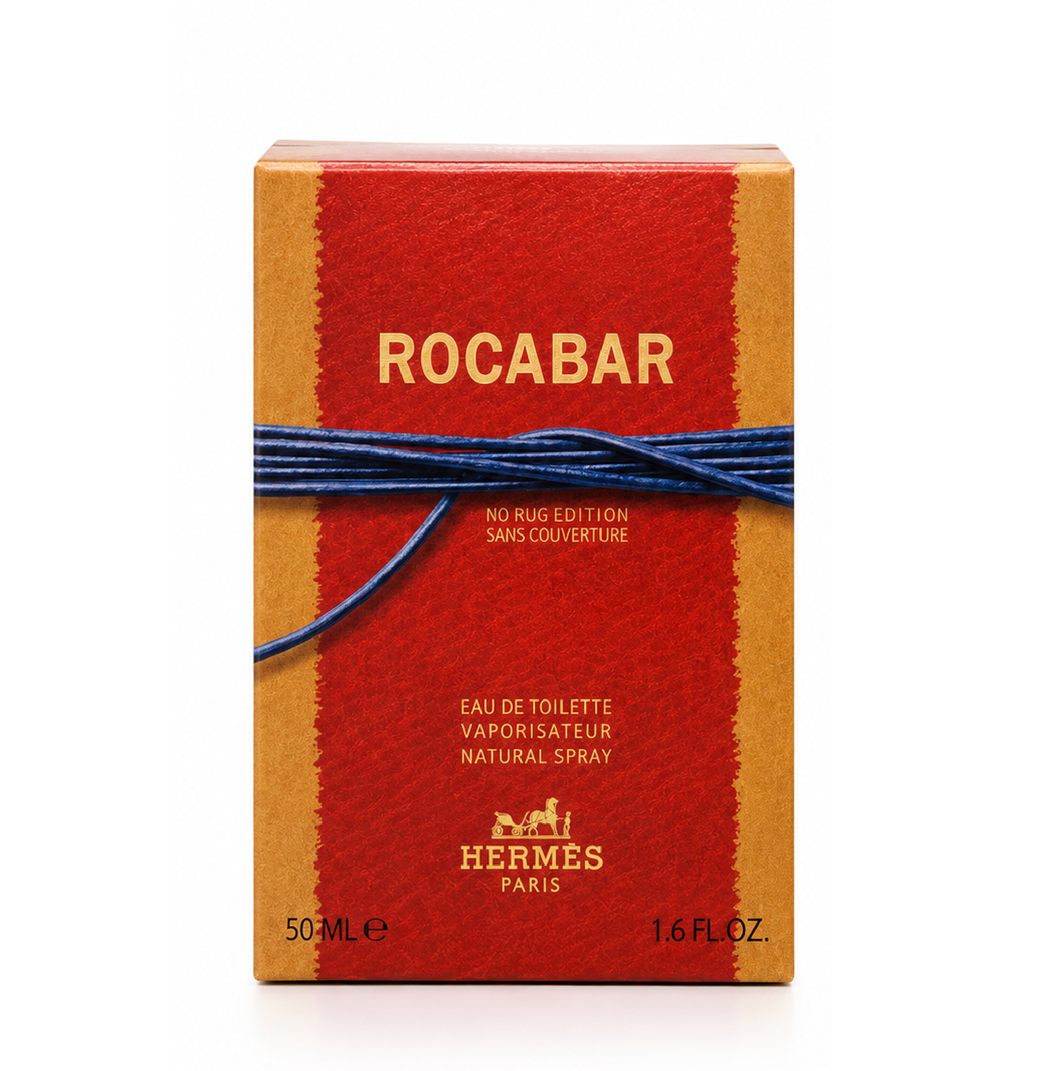 Hermes Rocabar No Rug Edition Sana Couverture Eau de Toilette 50ml
