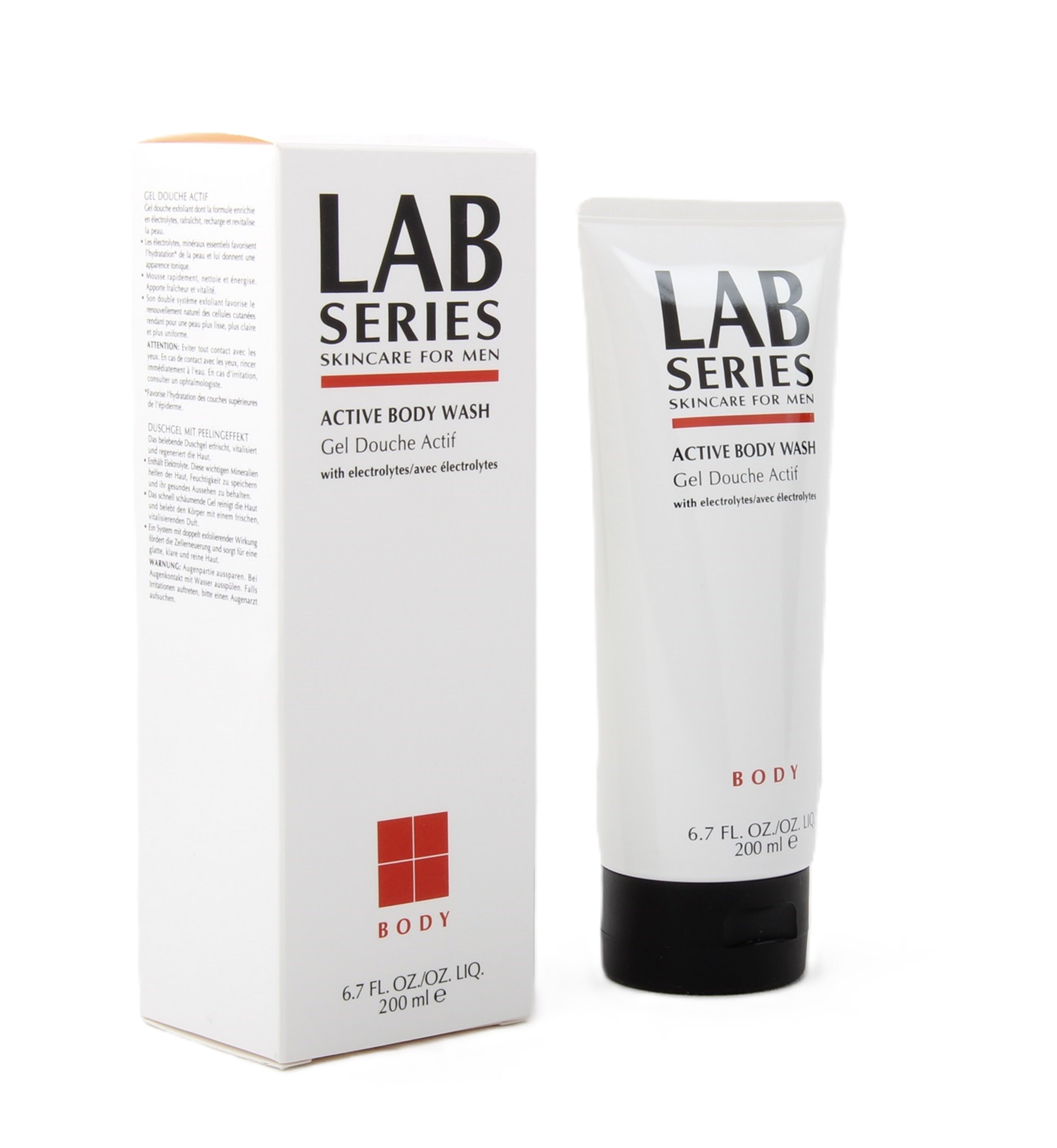 LAB Series Active Body Wash with Electrolytes 200ml