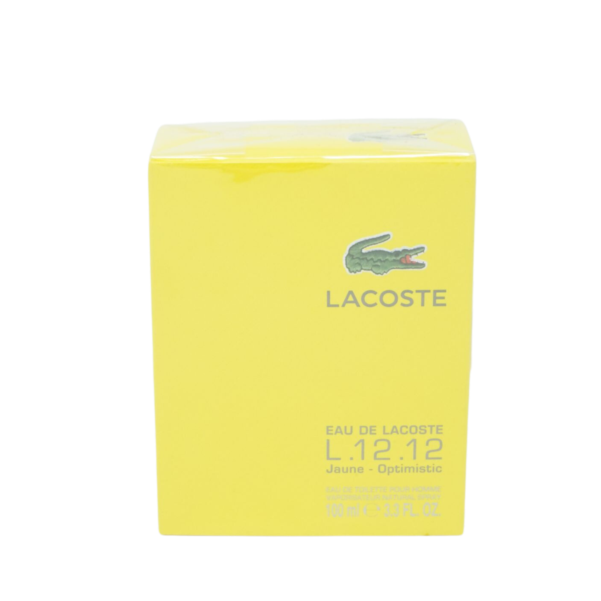 Lacoste L. 12.12 Jaune Optimistic homme Eau de Toilette 100ml