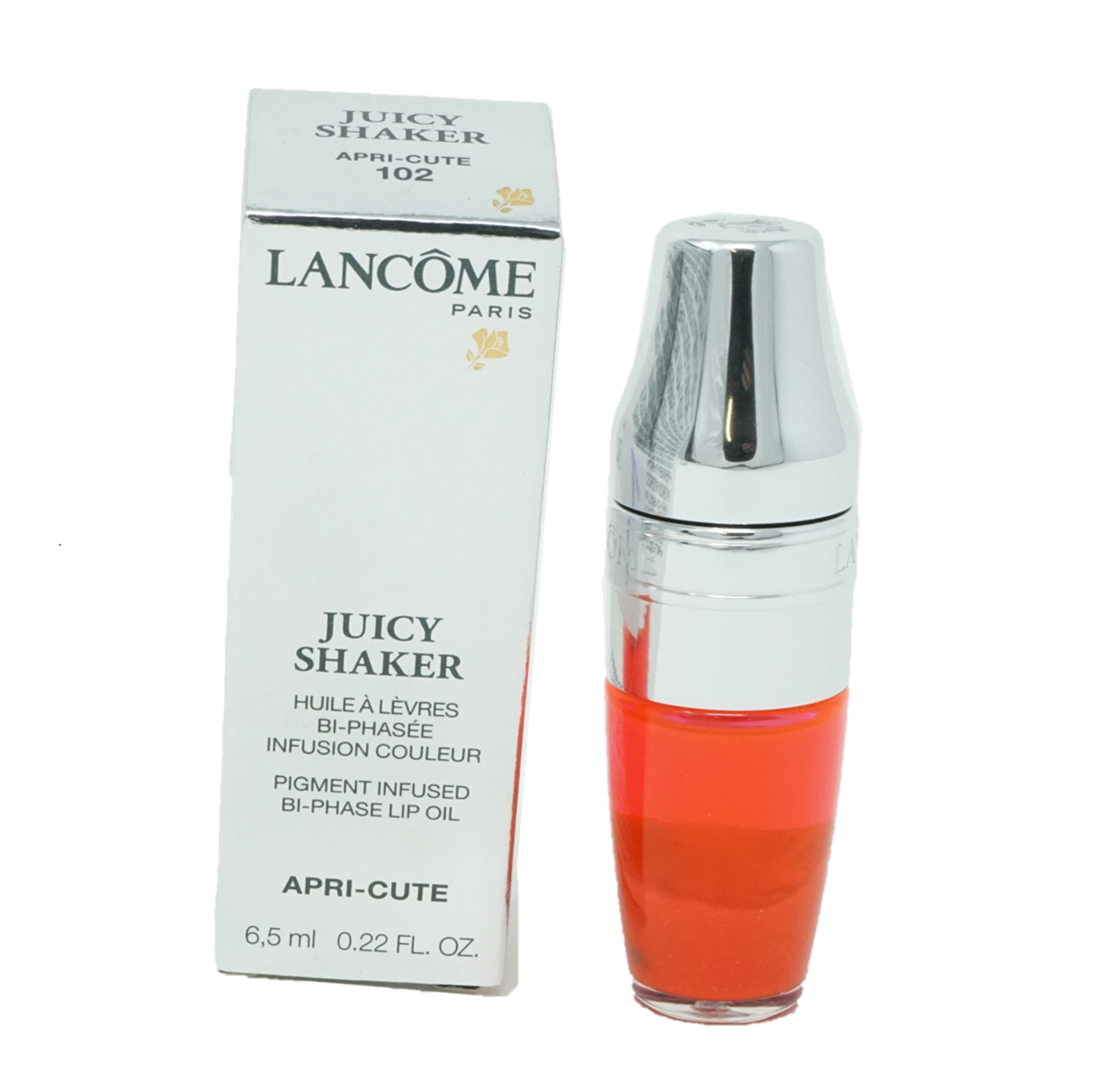 Lancome Juicy Shaker Lip Oil 102 Apri-Cute