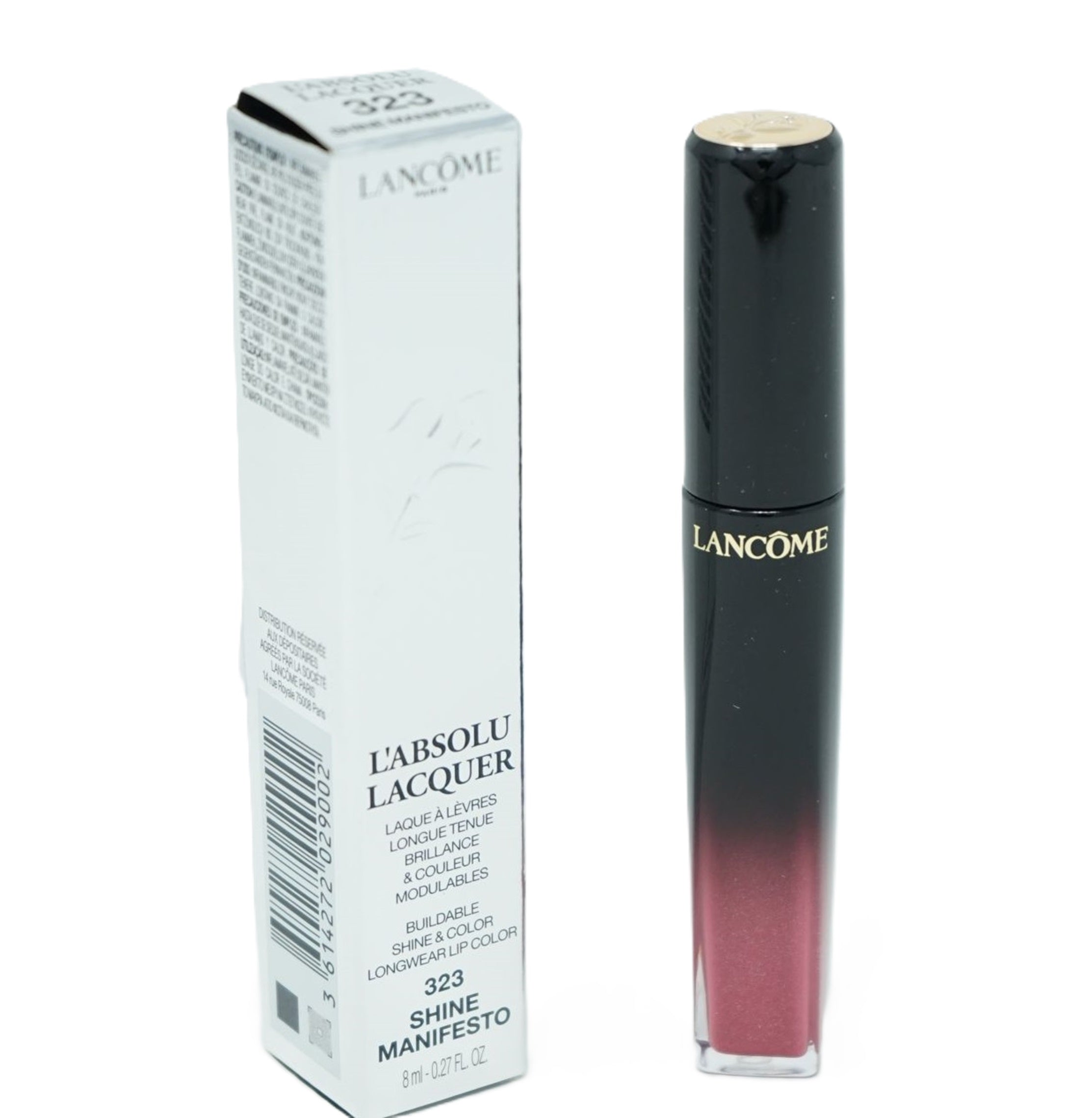 LANCOME L Absolu Lacquer liquid Lipgloss 323 Shine Manifesto