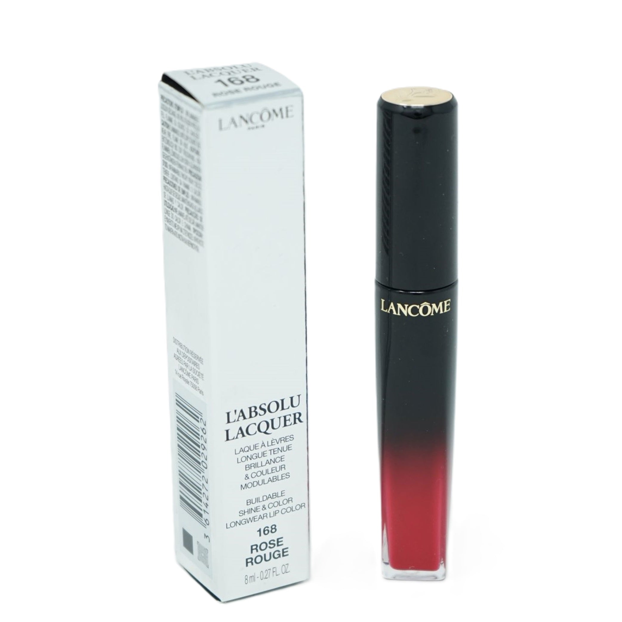 LANCOME L'Absolu Lacquer Lipgloss 168 Rose Rouge