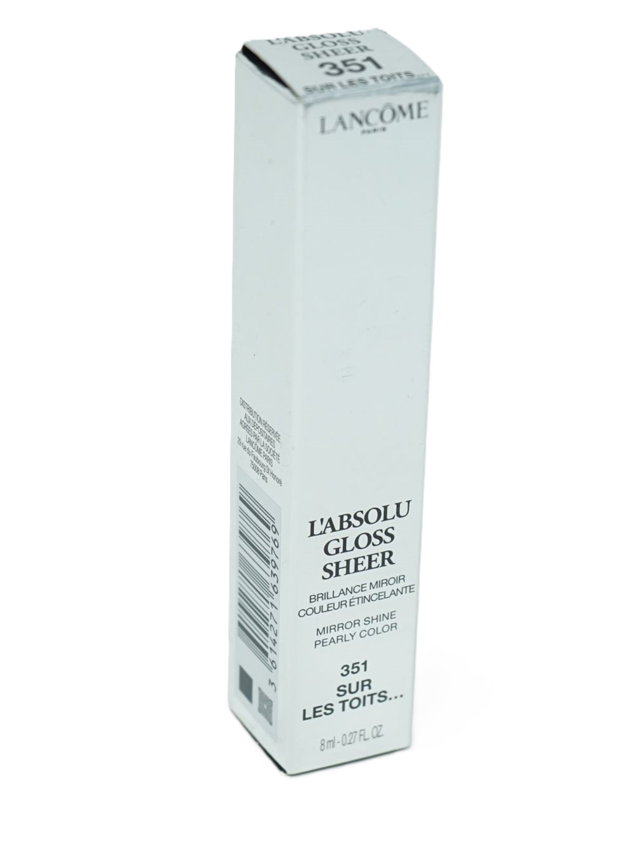 LANCOME L'Absolu Lacquer - Liquid Gloss Sheer Lipgloss  351 Sur les Toits 8ml